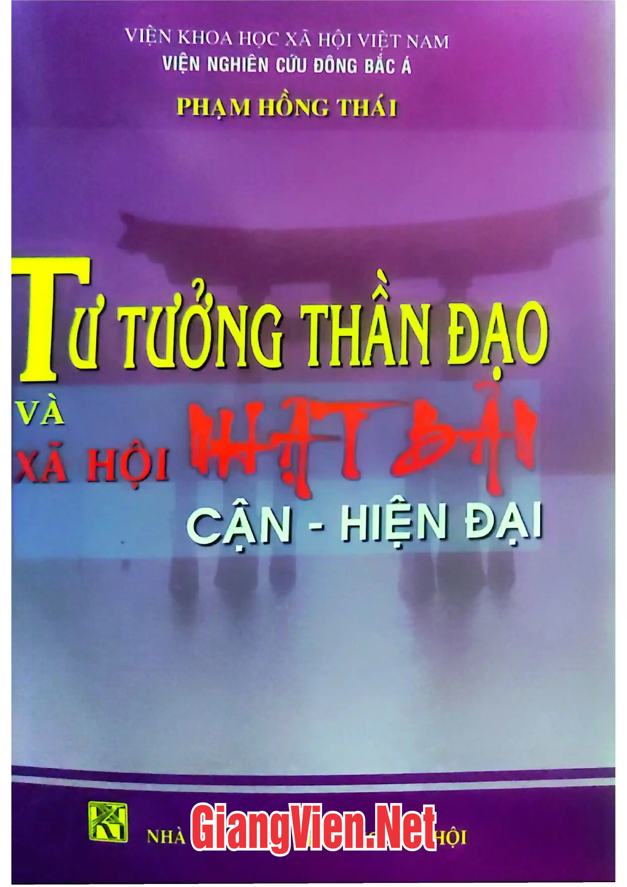 Ảnh bìa của Tư tưởng Thần đạo và xã hội Nhật Bản cận - hiện đại