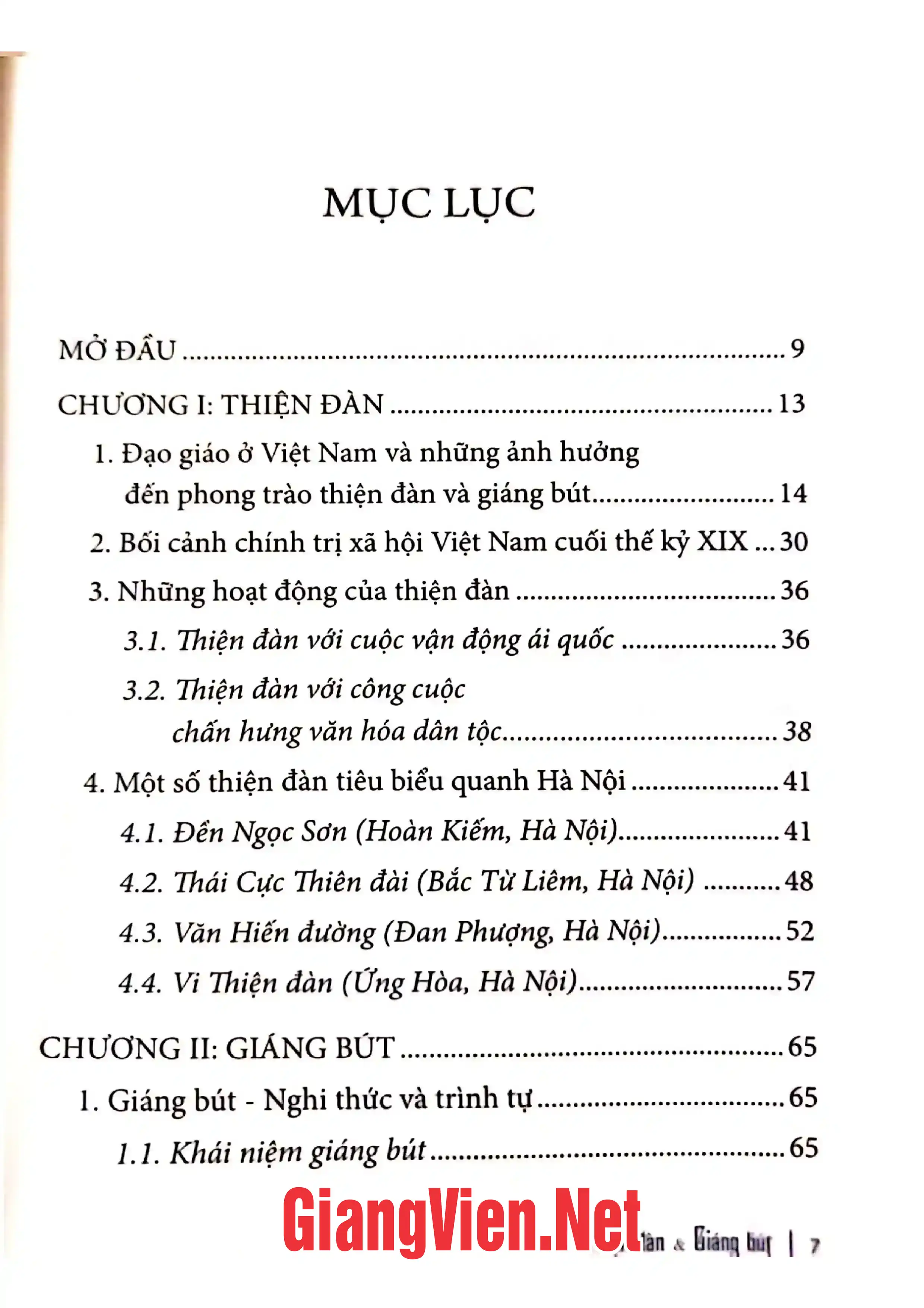 Trang bìa chính thức sách Thiện đàn và giáng bút