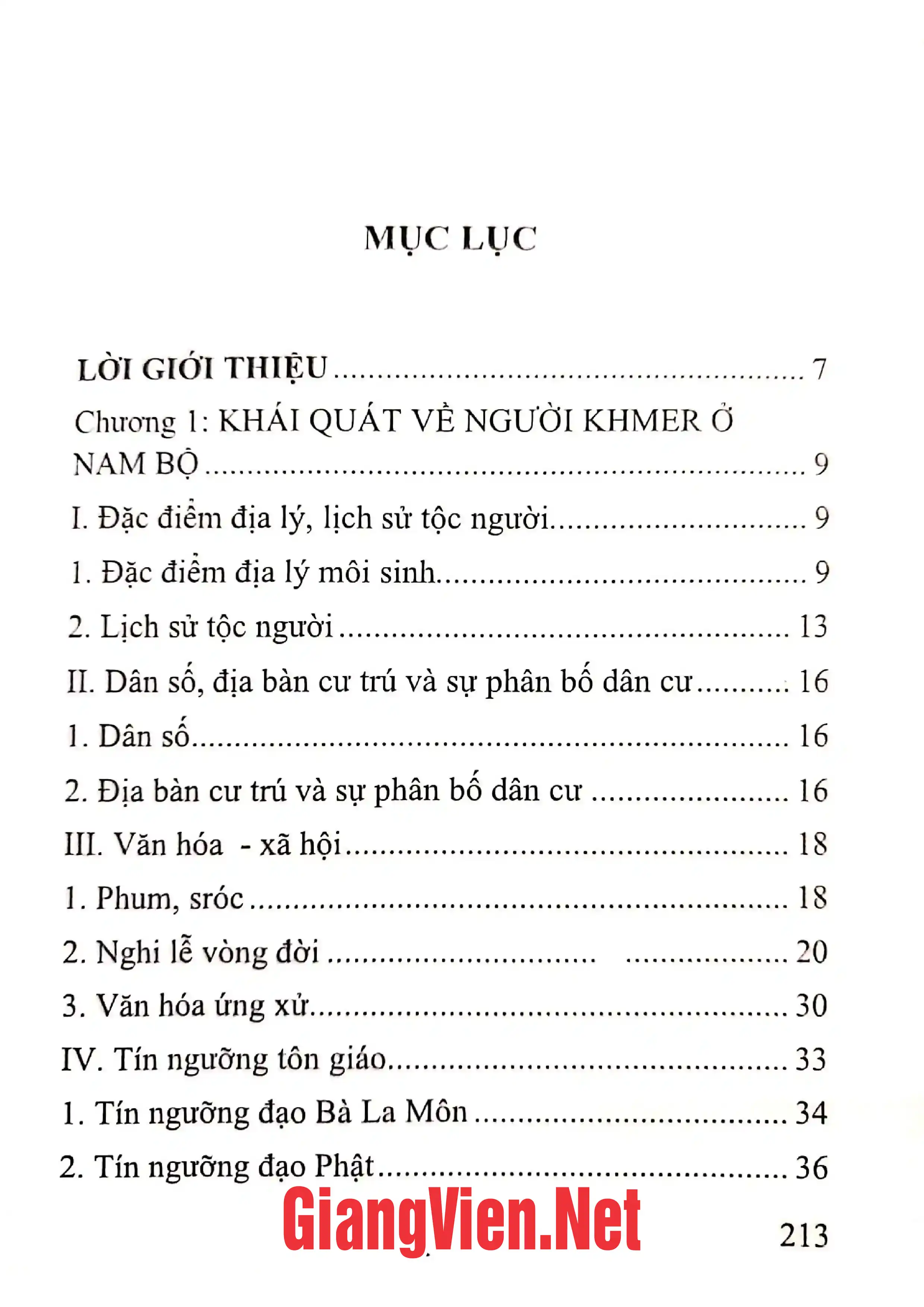 Trang bìa chính thức sách Vai trò của Kru Achar trong đời sống người Khmer Nam Bộ