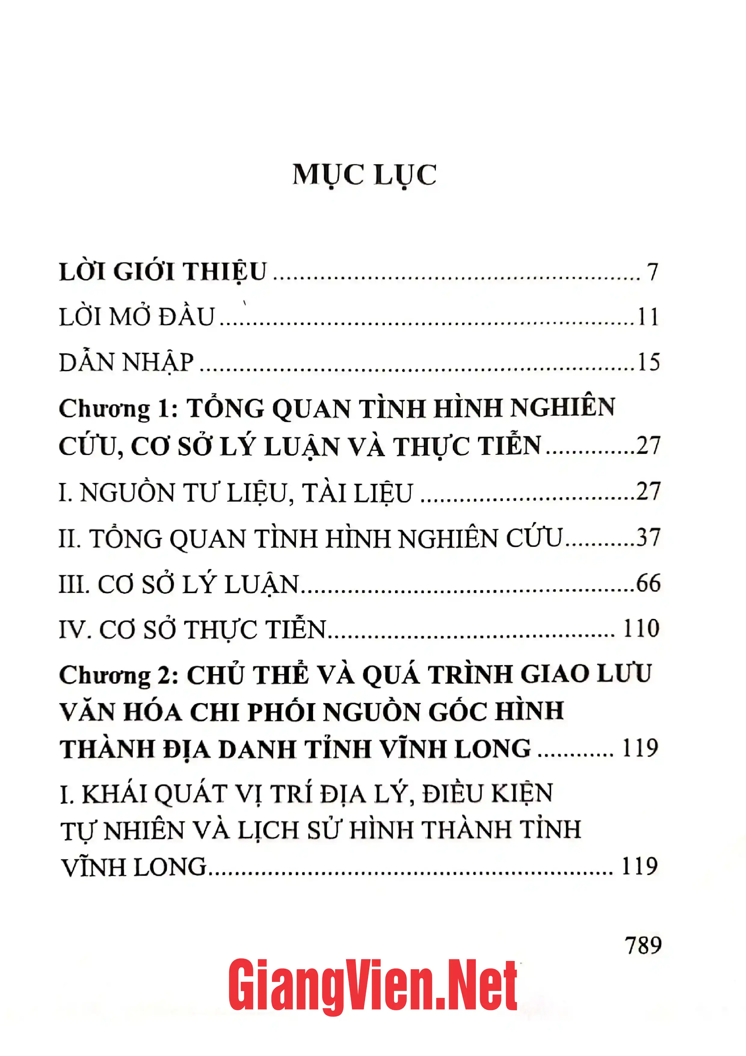 Trang bìa chính thức sách Địa danh tỉnh Vĩnh Long dưới góc nhìn văn hóa dân gian