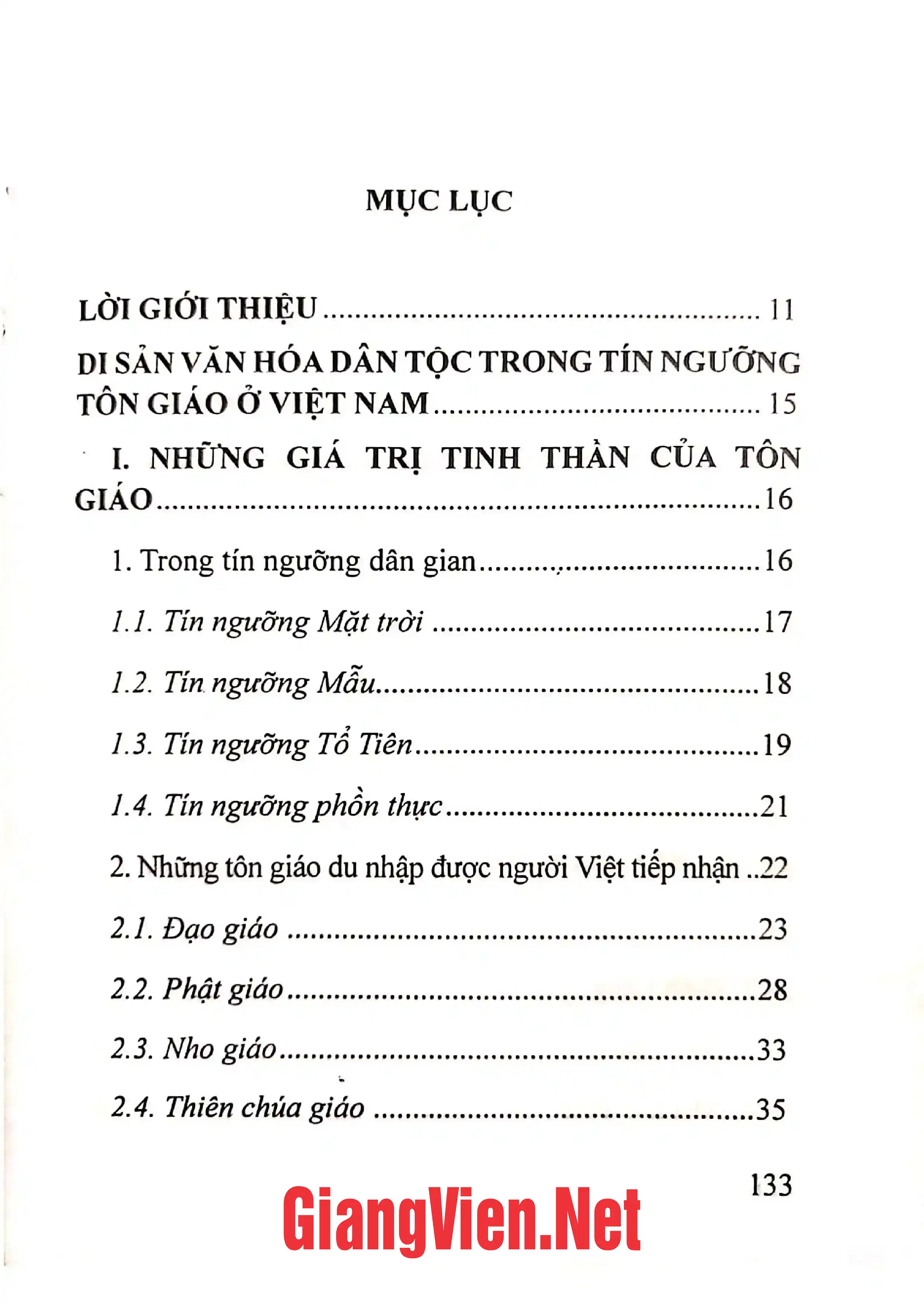 Ảnh minh họa nội dung cuốn sách: Di sản văn hóa tộc trong tín ngưỡng và tôn giáo ở Việt Nam