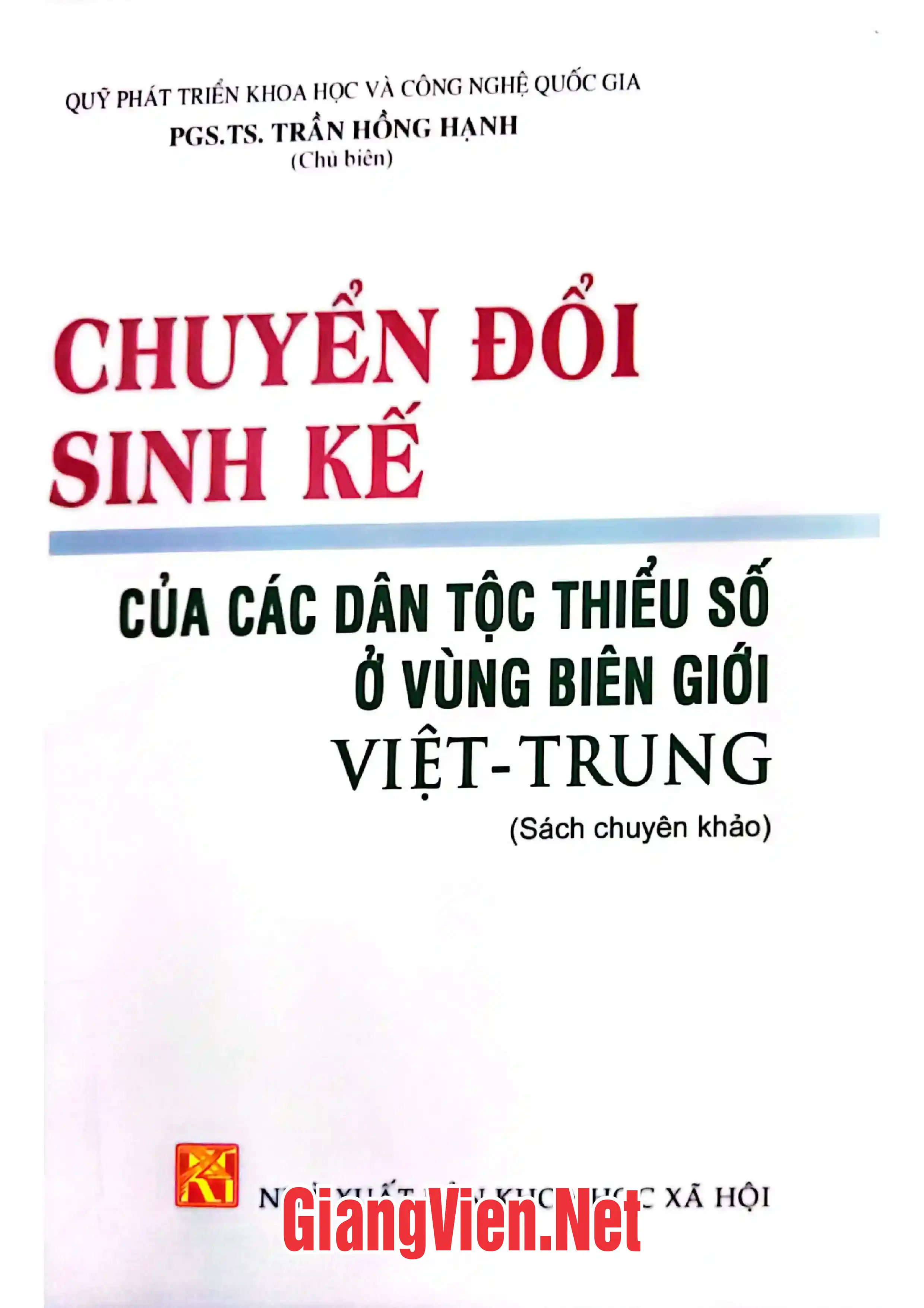 Ảnh bìa của Chuyển đổi sinh kế của các dân tộc thiểu số ở vùng biên giới Việt-Trung