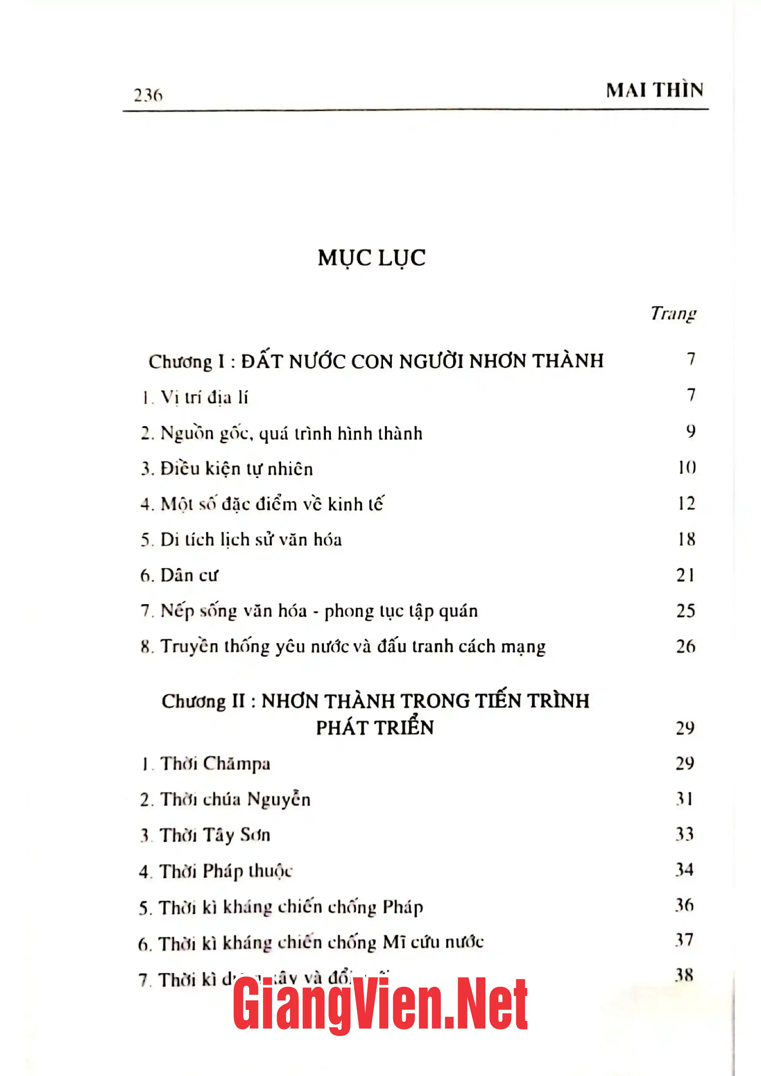 Trang bìa chính thức sách Văn hóa dân gian xã Nhơn Thành