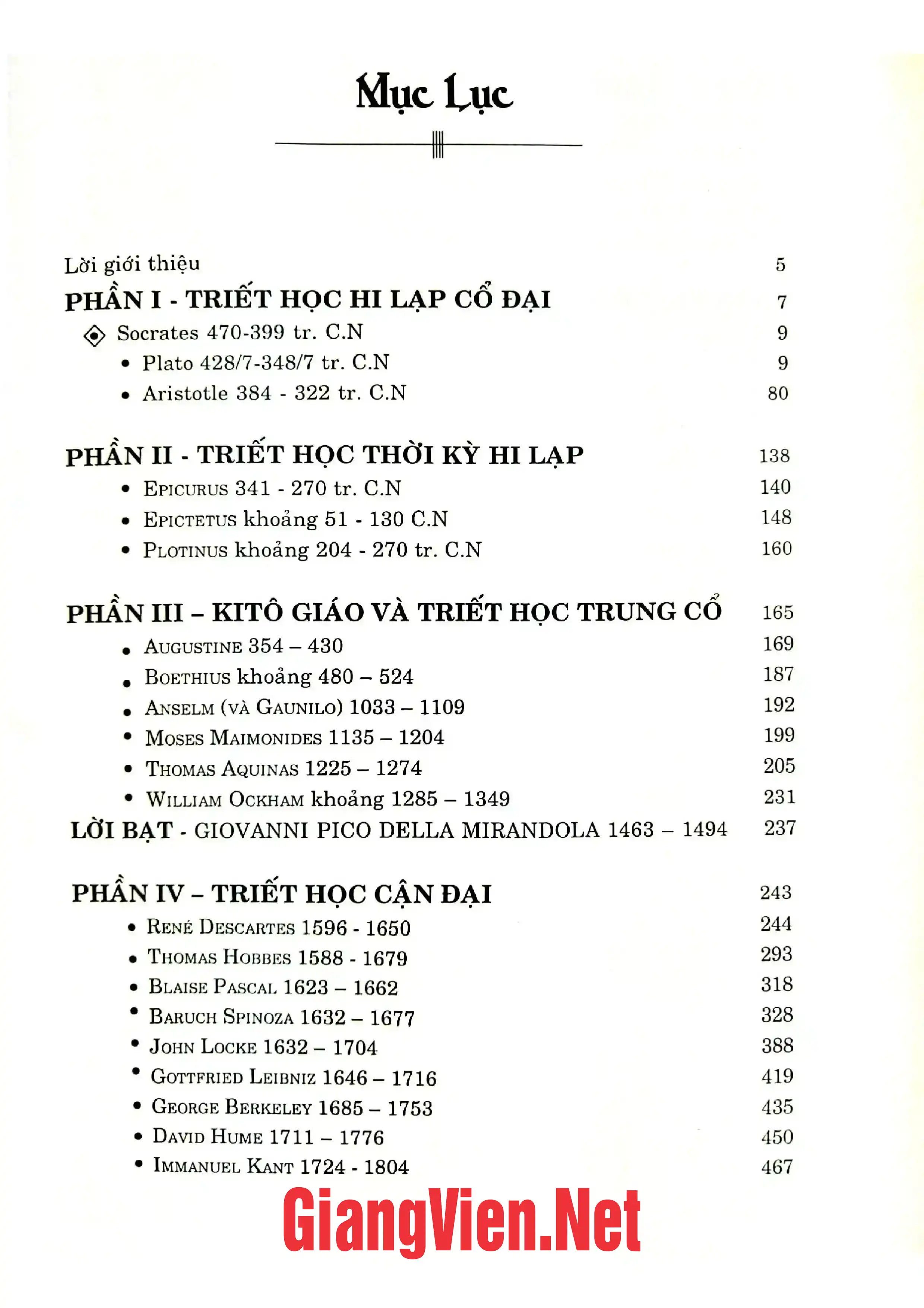 Trang bìa chính thức sách Tuyển tập danh tác triết học từ Plato đến Derrida