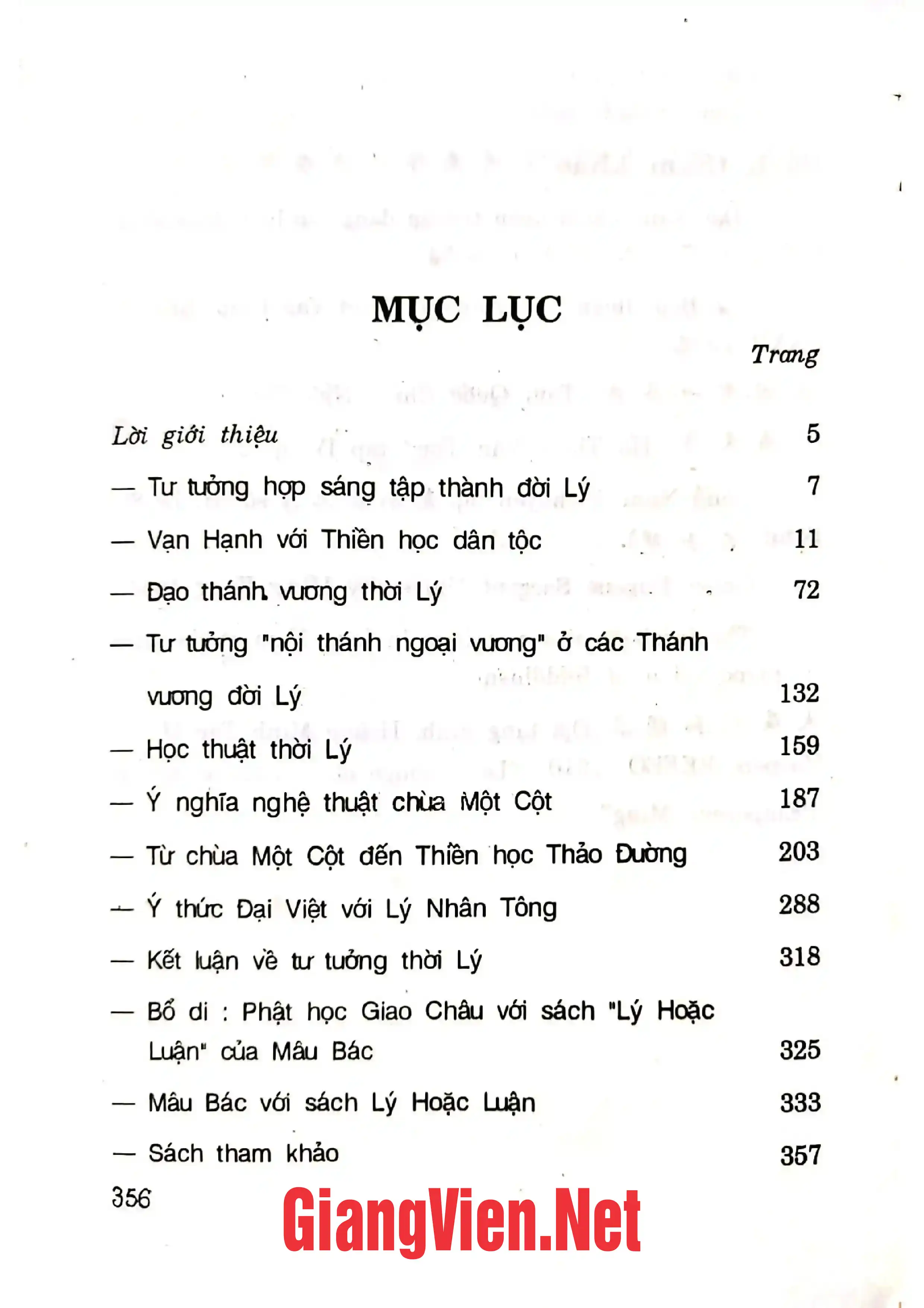 Trang bìa chính thức sách Lịch sử tư tưởng Việt Nam, tập III: Thời Lý