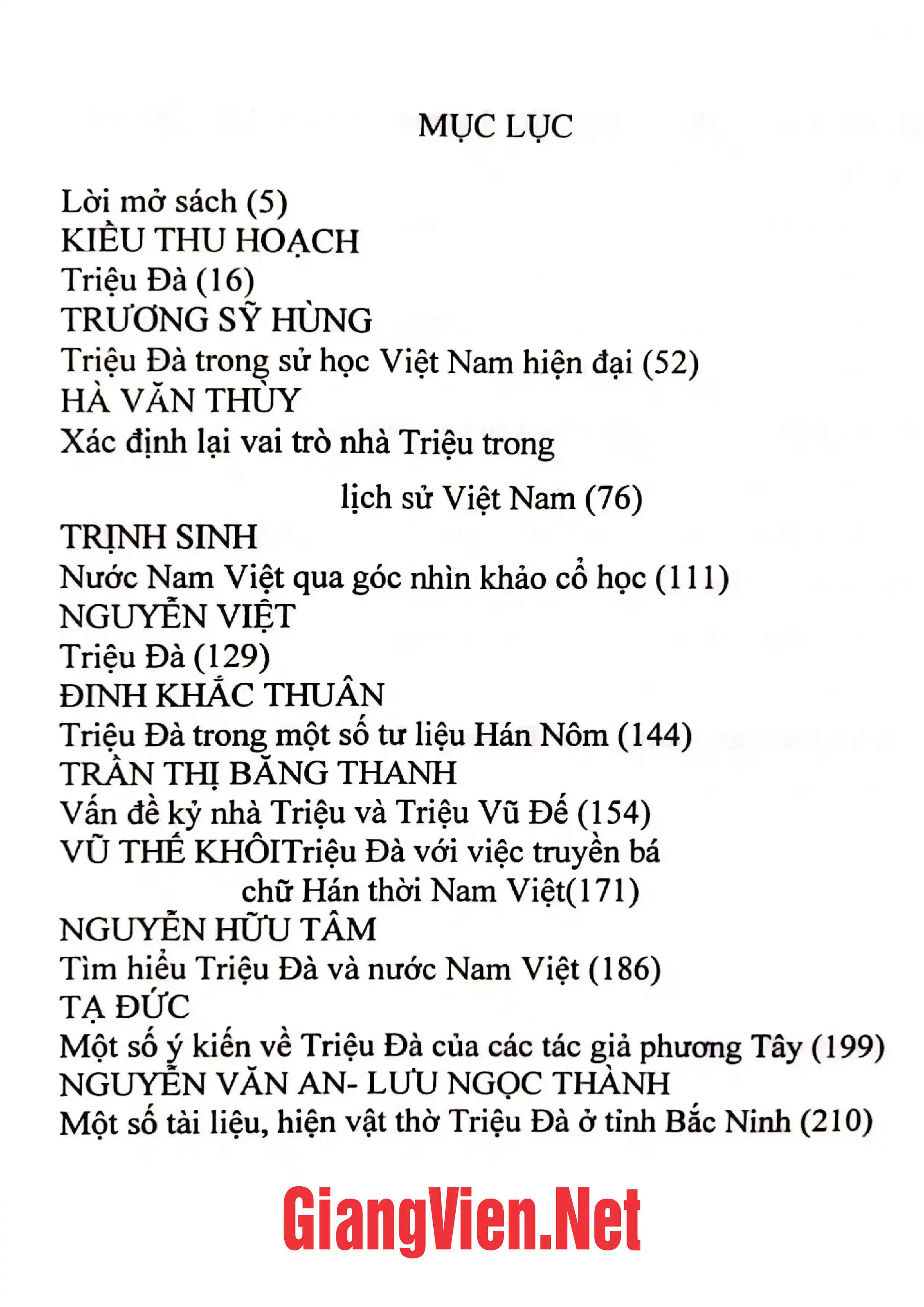 Trang bìa chính thức sách Nhà Triệu và mấy vấn đề lịch sử