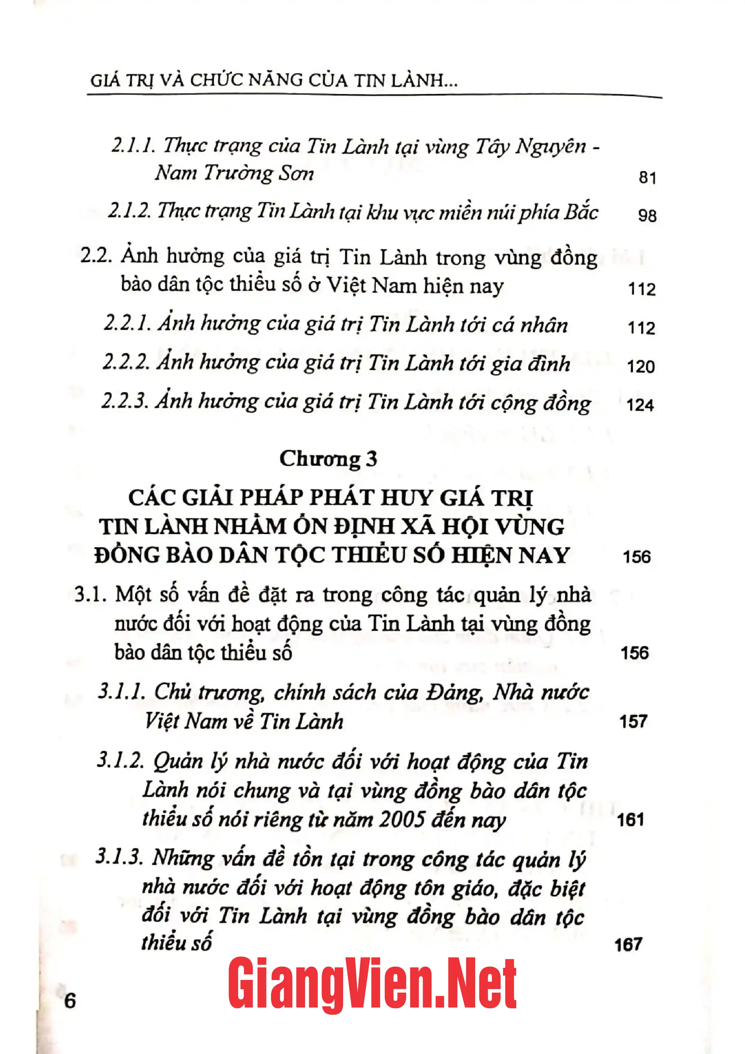 Ảnh minh họa nội dung cuốn sách: Giá trị và chức năng của Tin Lành trong vùng dân tộc thiểu số ở Việt Nam hiện nay