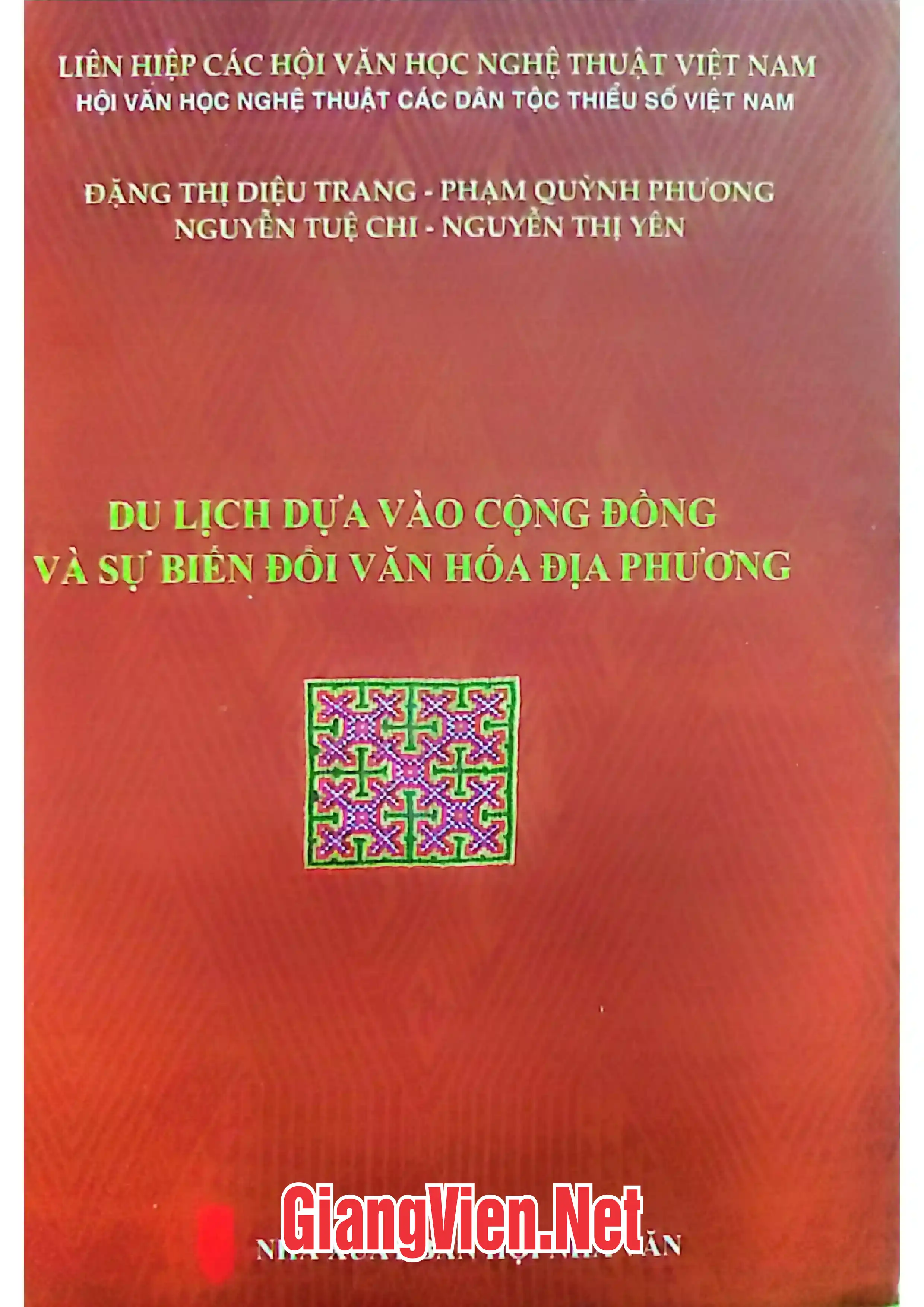 Ảnh bìa của Du lịch dựa vào cộng đồng và sự biến đổi văn hóa địa phương - Nghiên cứu trường hợp một số điểm du lịch tỉnh Hòa Bình