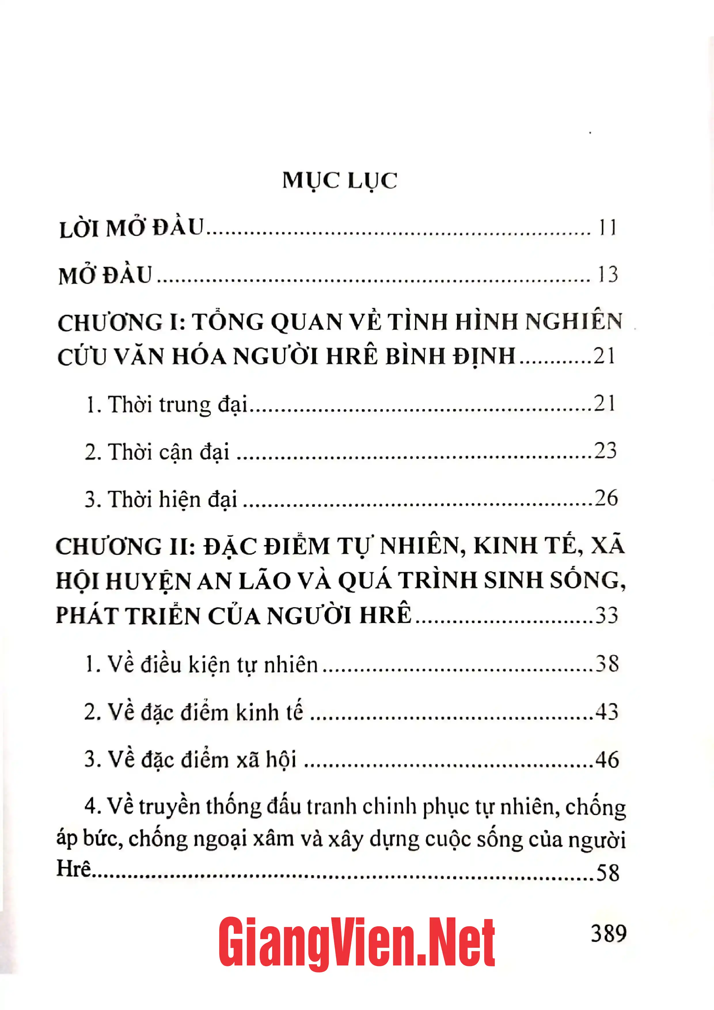 Trang bìa chính thức sách Văn hóa cổ truyền của người Hrê ở huyện An Lão tỉnh Bình Định