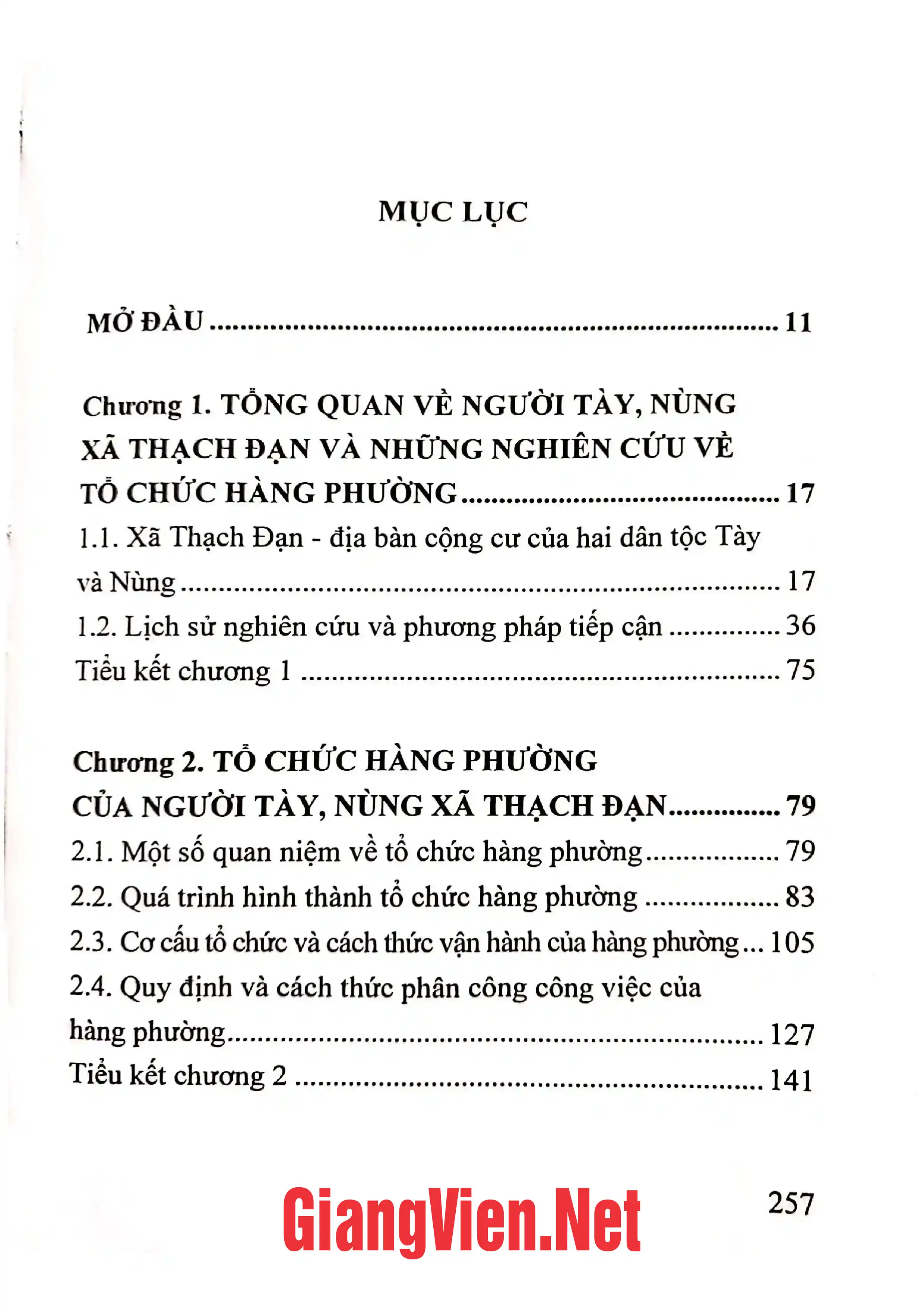 Trang bìa chính thức sách Tri thức dân gian trong quản lý xã hội Trường hợp tổ chức hàng phường của người Tày, Nùng xã Thạch Đạn huyện Cao Lộc, tỉnh Lạng Sơn