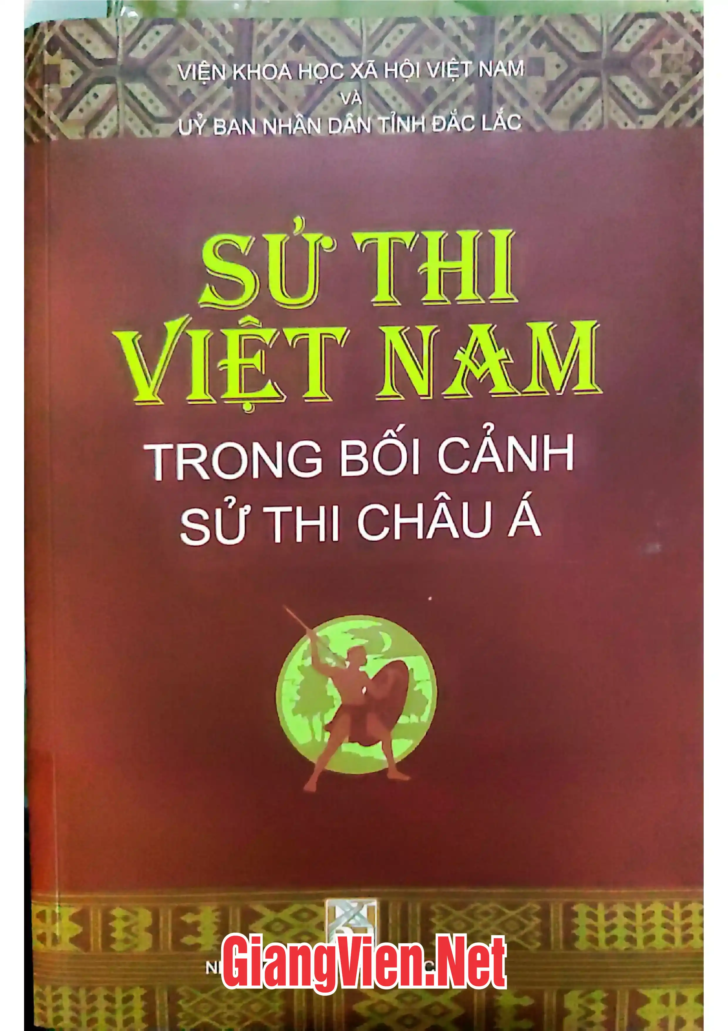 Ảnh bìa của Sử thi Việt Nam trong bối cảnh sử thi Châu á