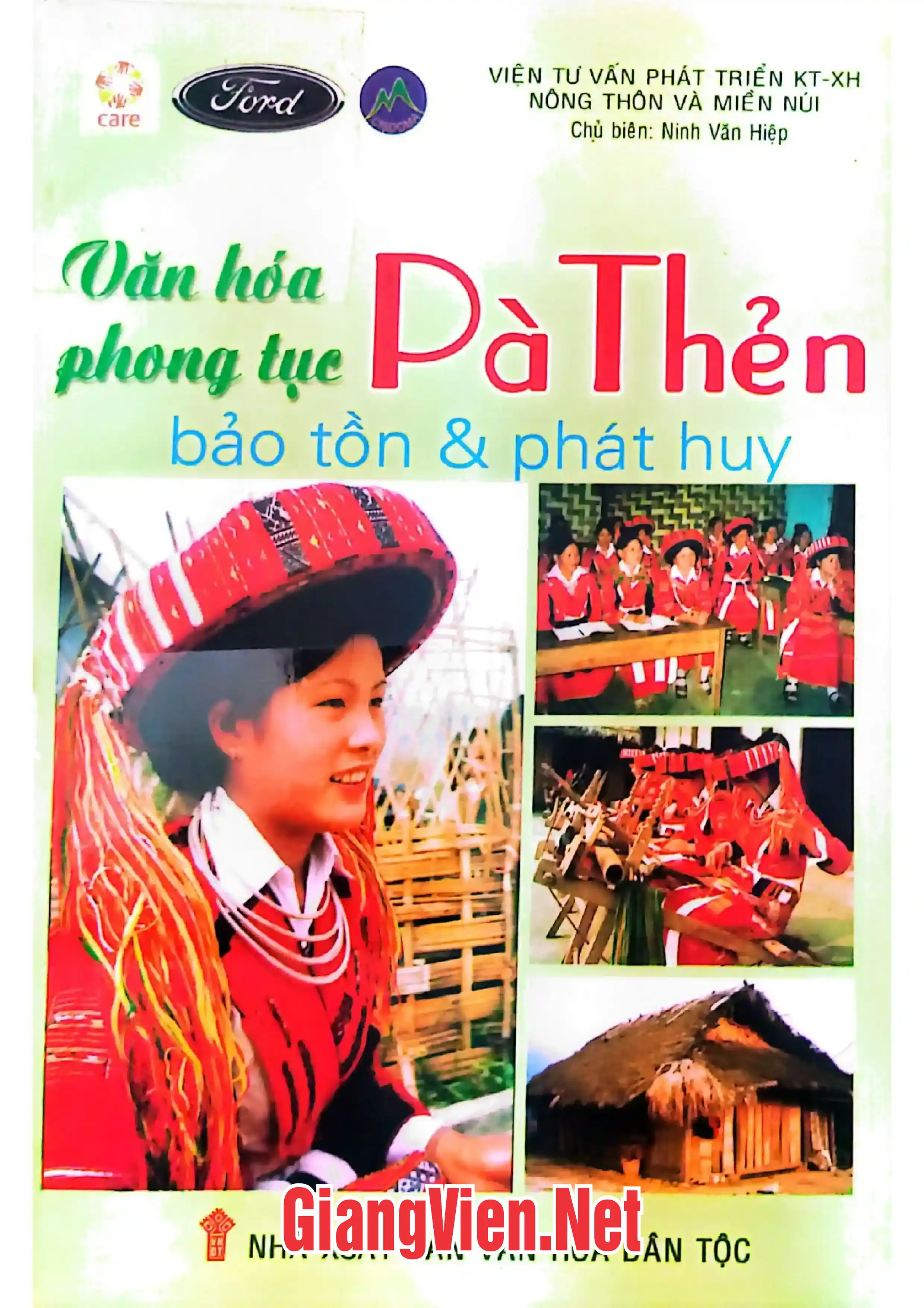 Ảnh bìa của Văn hóa phong tục Pà Thẻn bảo tồn và phát huy