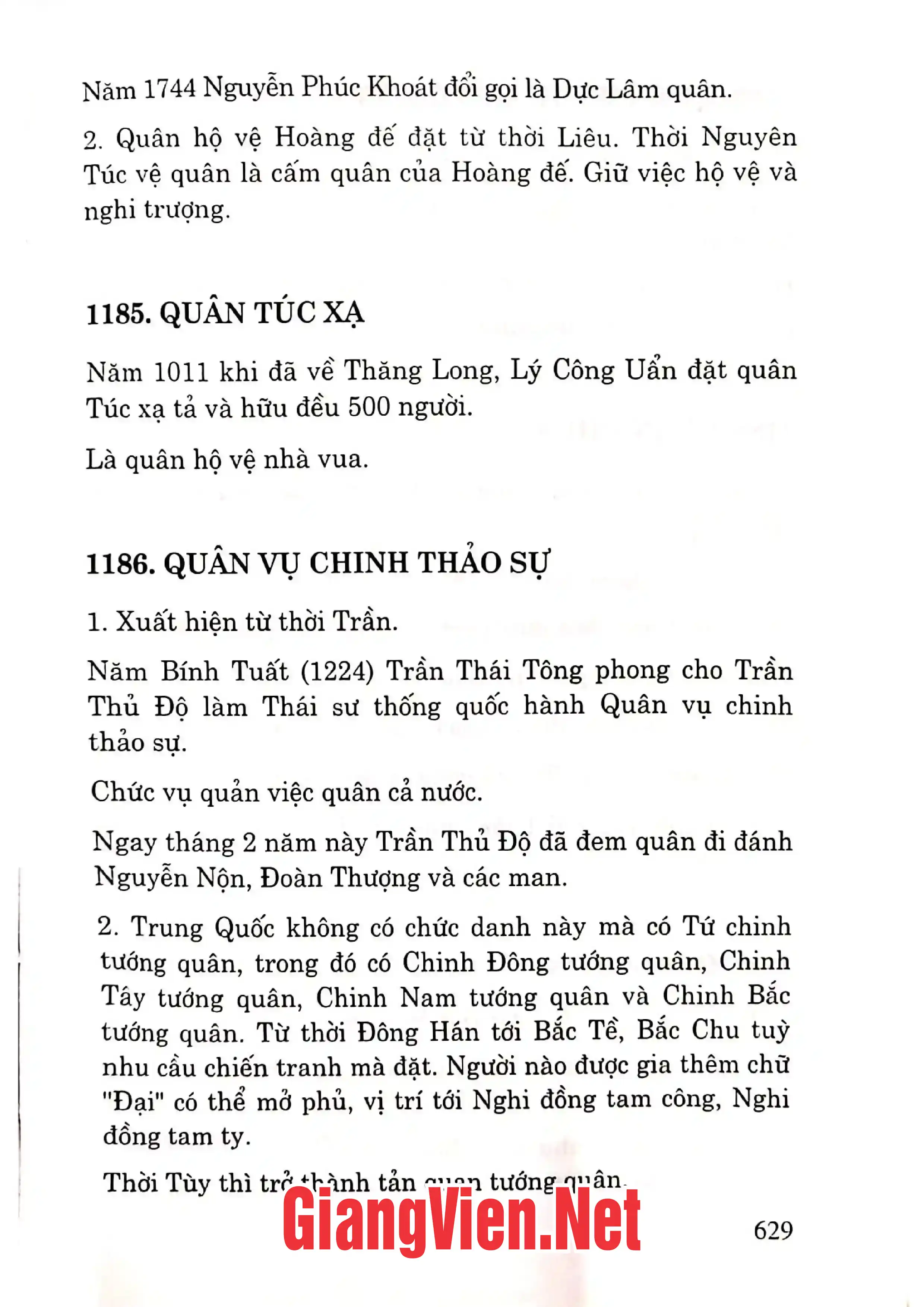 Ảnh minh họa nội dung cuốn sách: Từ điển chức quan Việt Nam