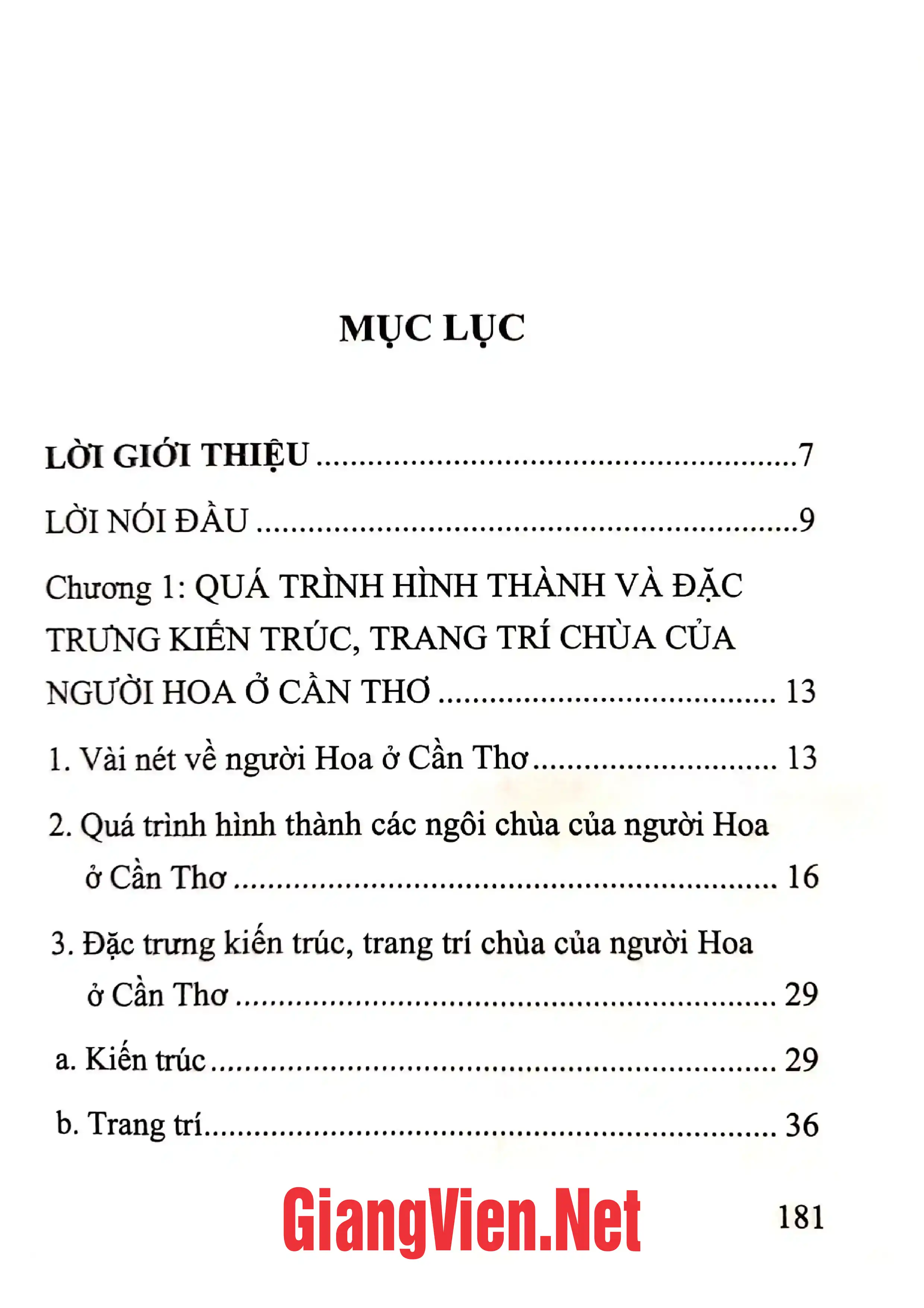 Trang bìa chính thức sách Chùa của người Hoa ở Cần Thơ