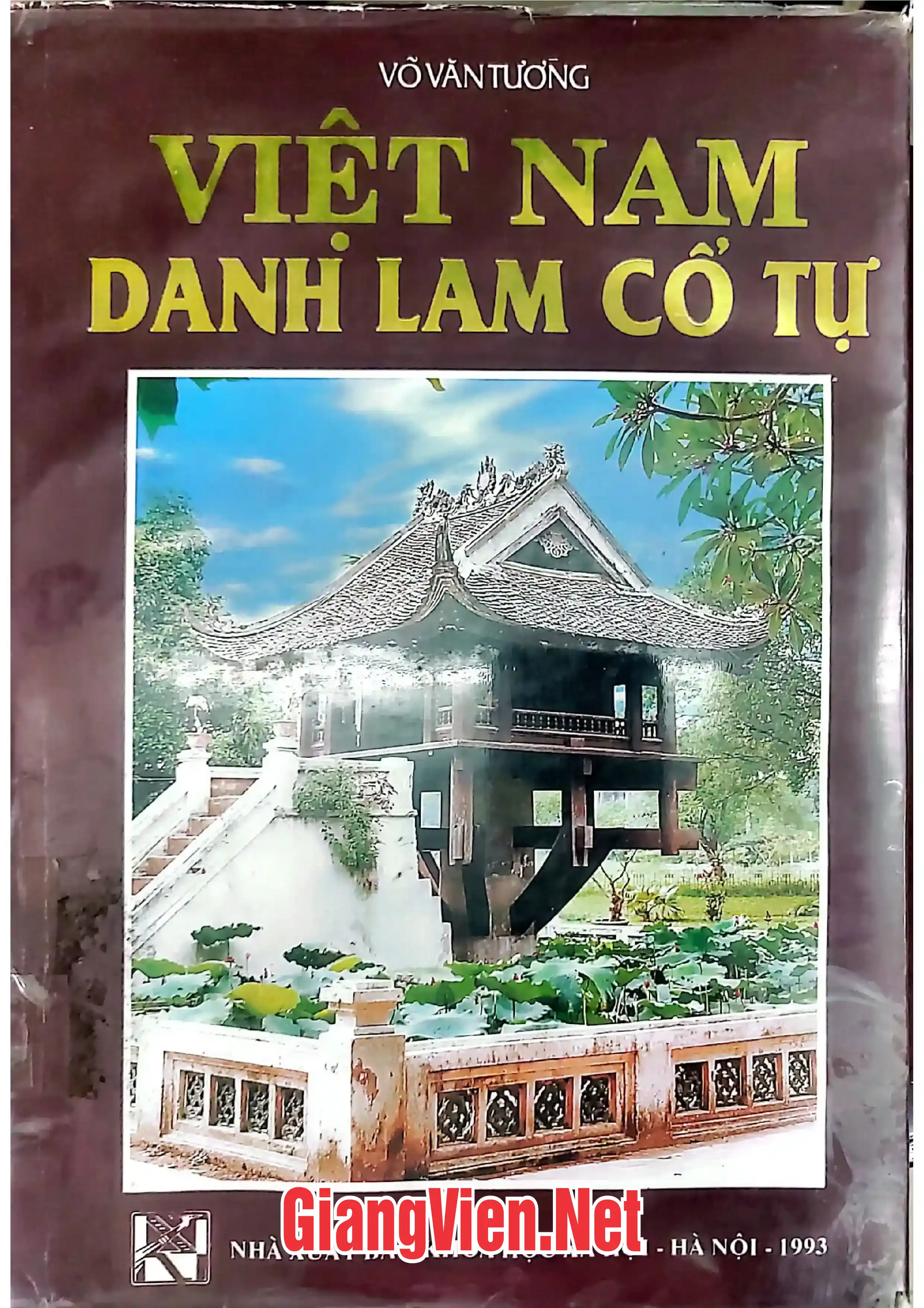 Ảnh bìa của Việt nam danh lam cổ tự