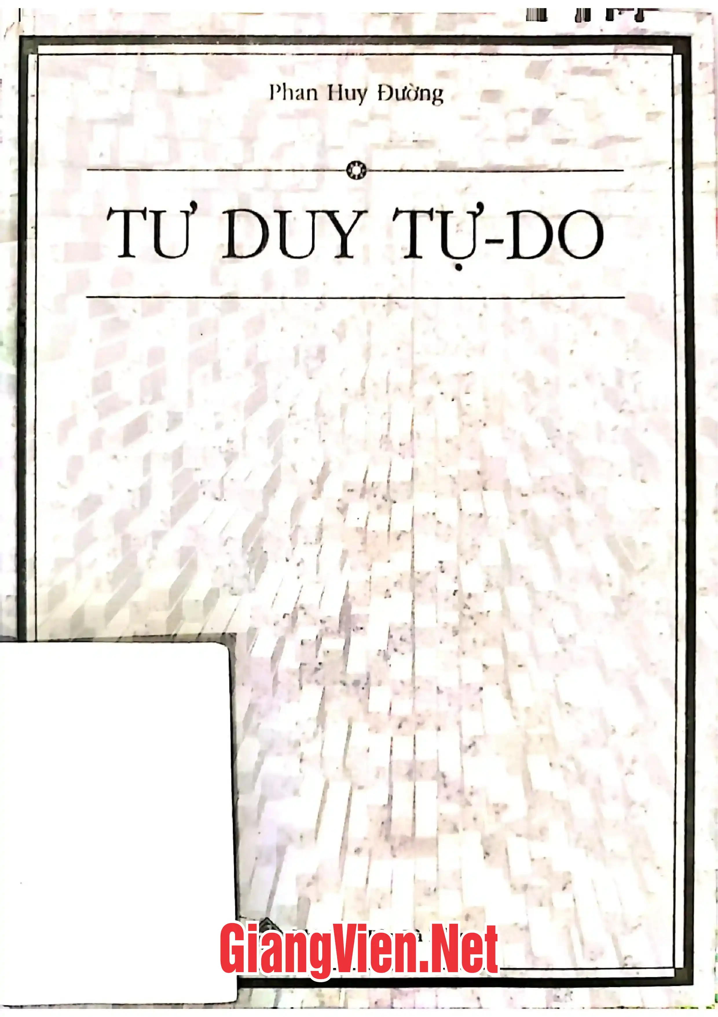 Ảnh bìa của Tư duy tự do