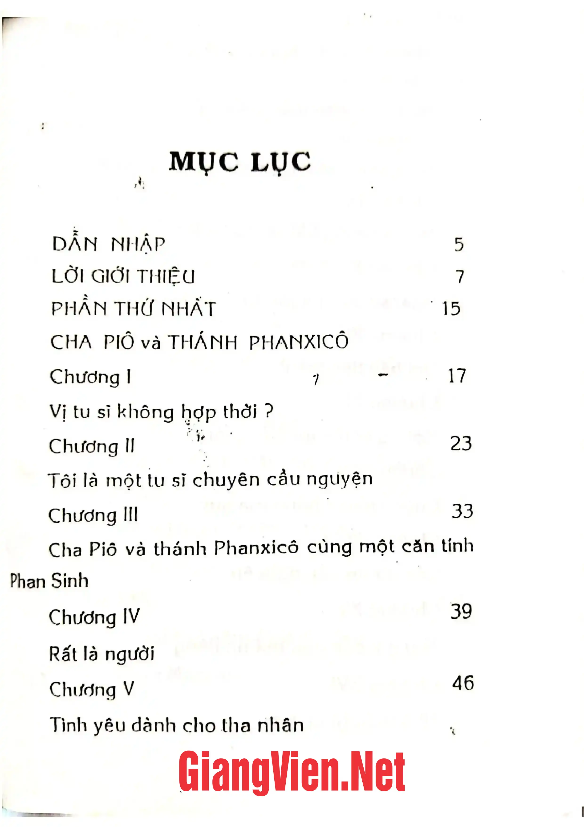 Trang bìa chính thức sách Cha Piô thánh Phan xi cô Assidi của thế kỷ XX