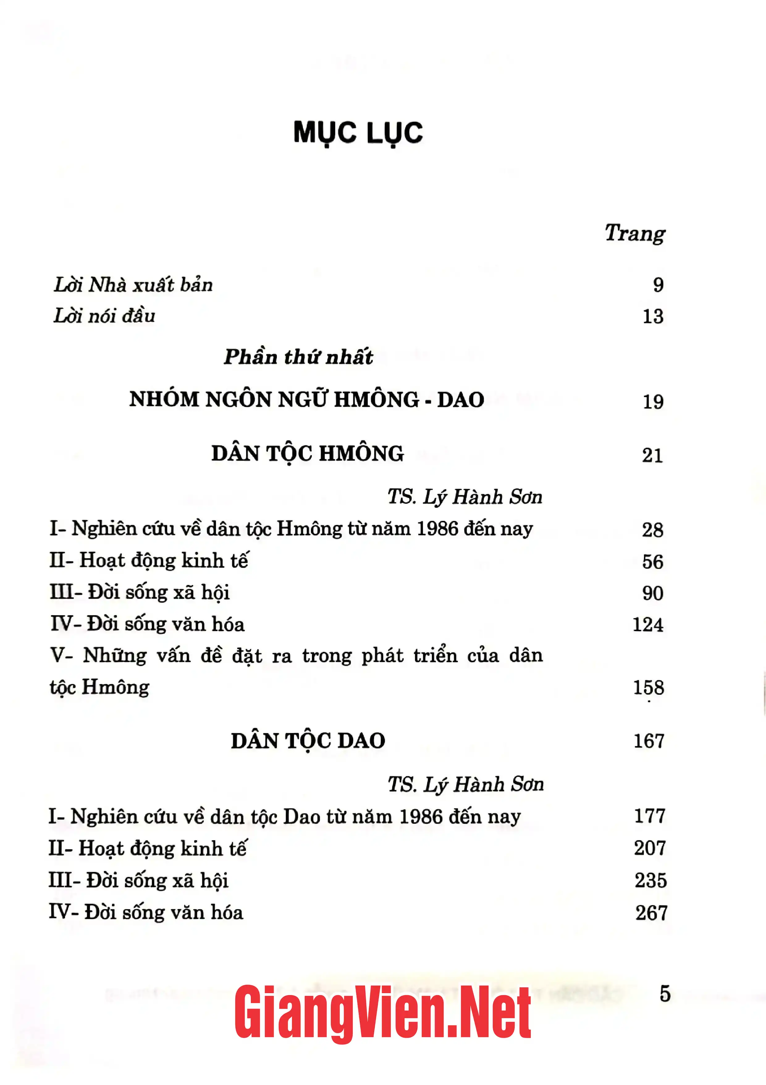 Ảnh minh họa nội dung cuốn sách: Các Dân tộc ở Việt Nam Tập 4 quyển 1 Nhóm ngôn ngữ HMông - Dao và Tạng - Miến