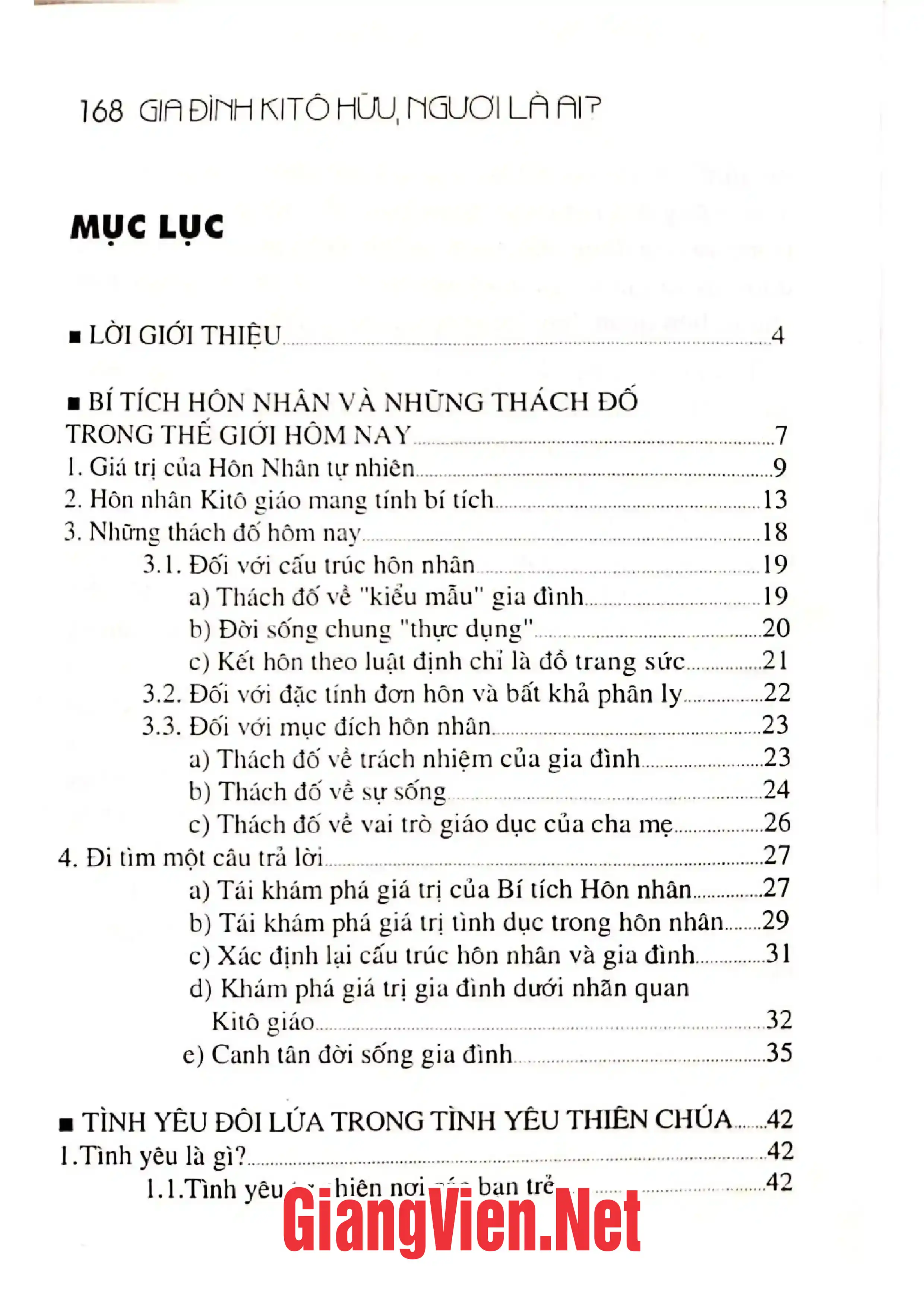 Trang bìa chính thức sách Gia đình Kitô hữu người là ai