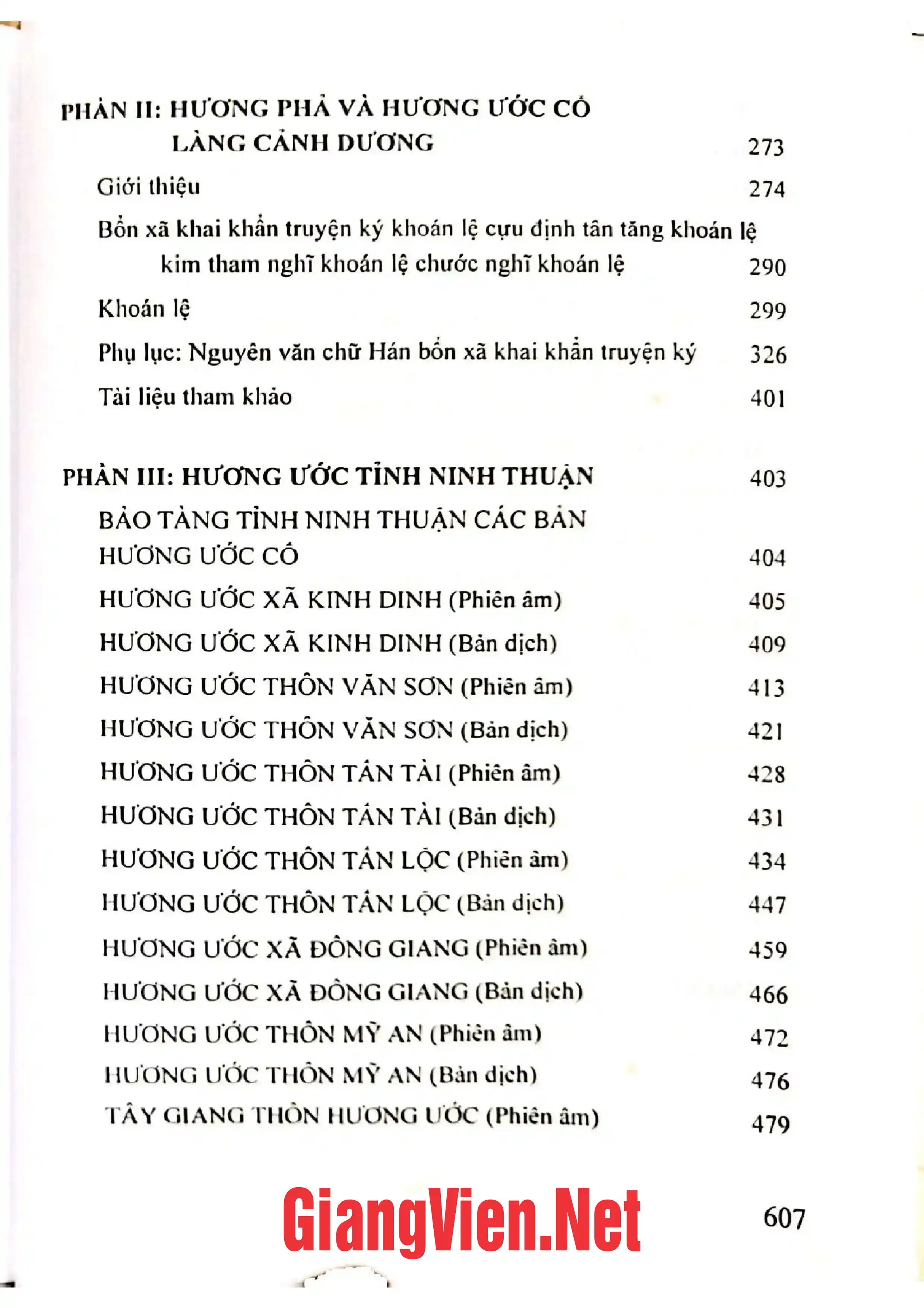 Mục lục chi tiết trang 2 sách Xã hội học tôn giáo (Quyển 2)