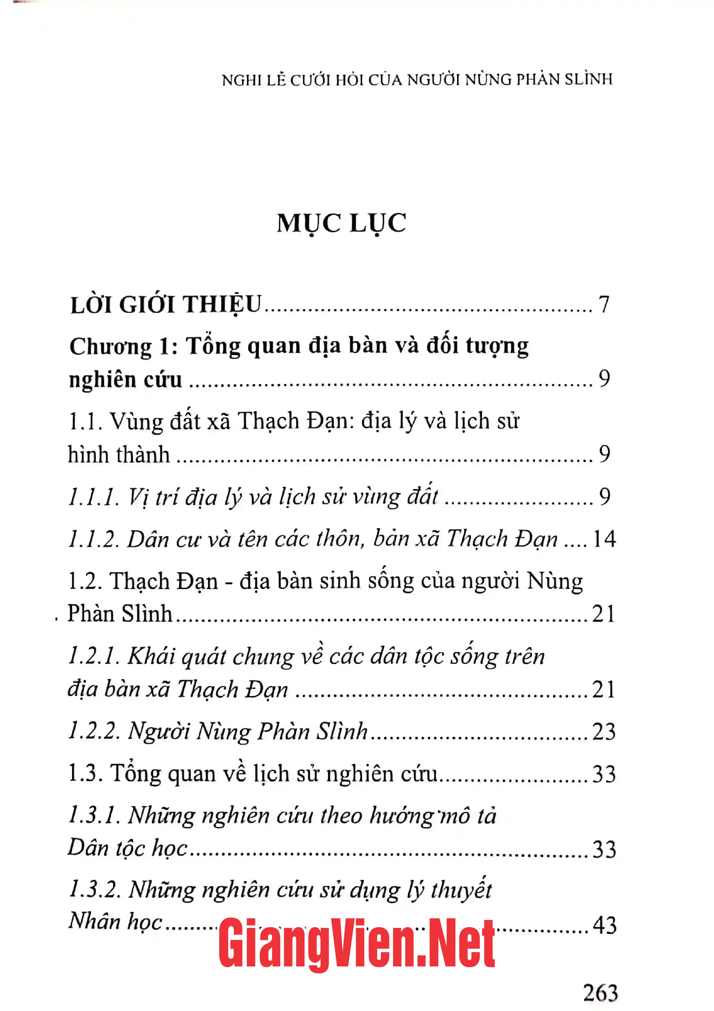 Trang bìa chính thức sách Nghi lễ cưới hỏi của người Nùng Phàn SLình