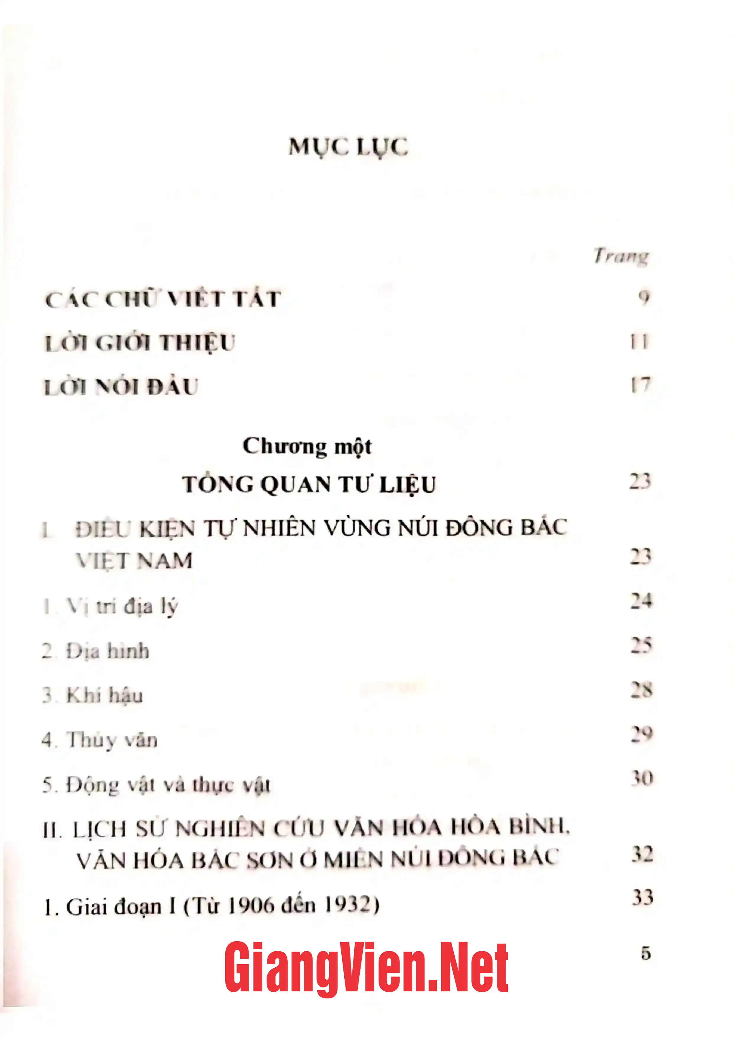Trang bìa chính thức sách Văn hóa Hòa Bình và văn hóa Bắc Sơn ở miền núi Đông Bắc Việt Nam Qua tài liệu khảo cổ học từ năm 2000 - 2015