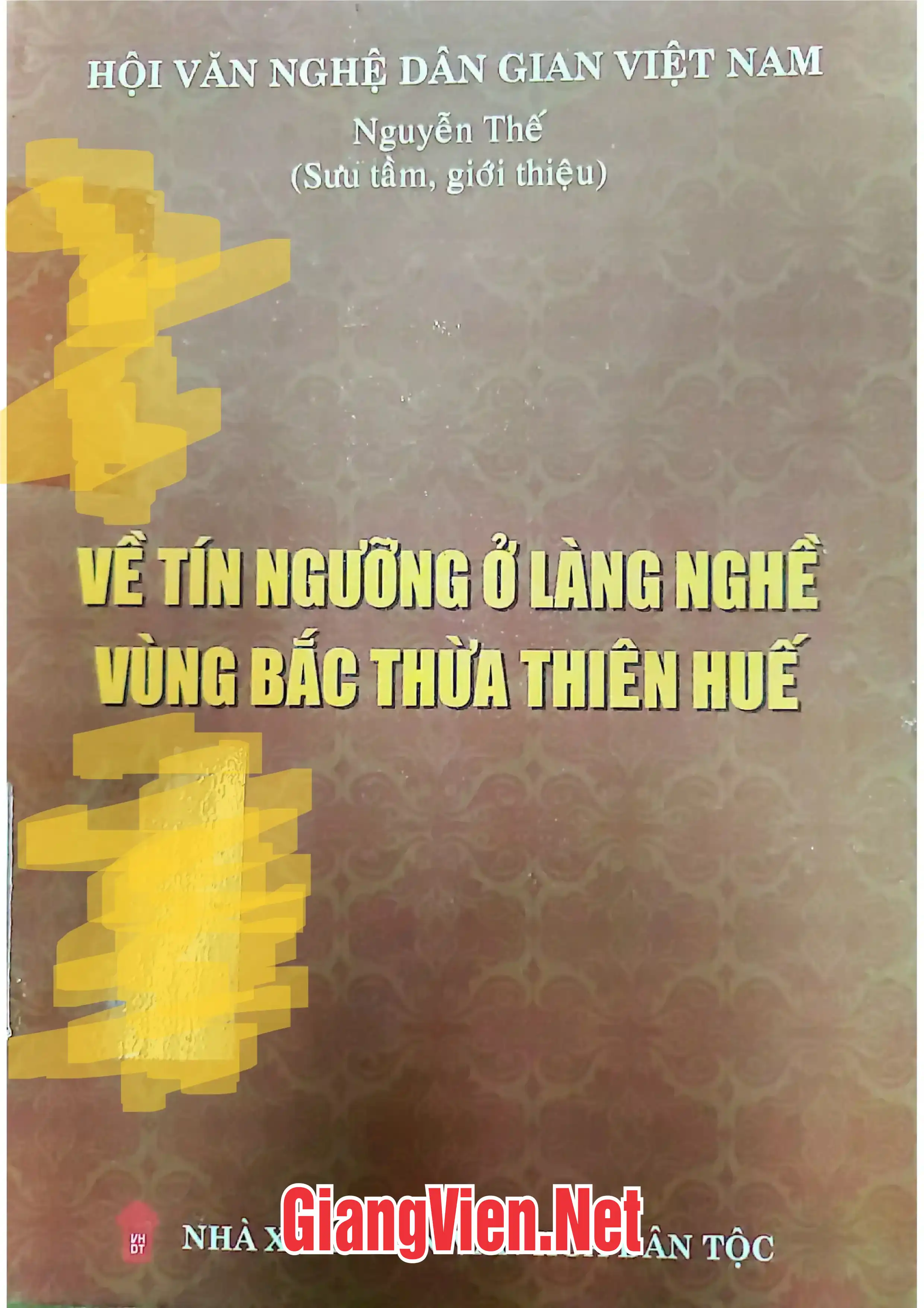 Ảnh bìa của Về tín ngưỡng ở làng nghề vùng Bắc Thừa Thiên Huế