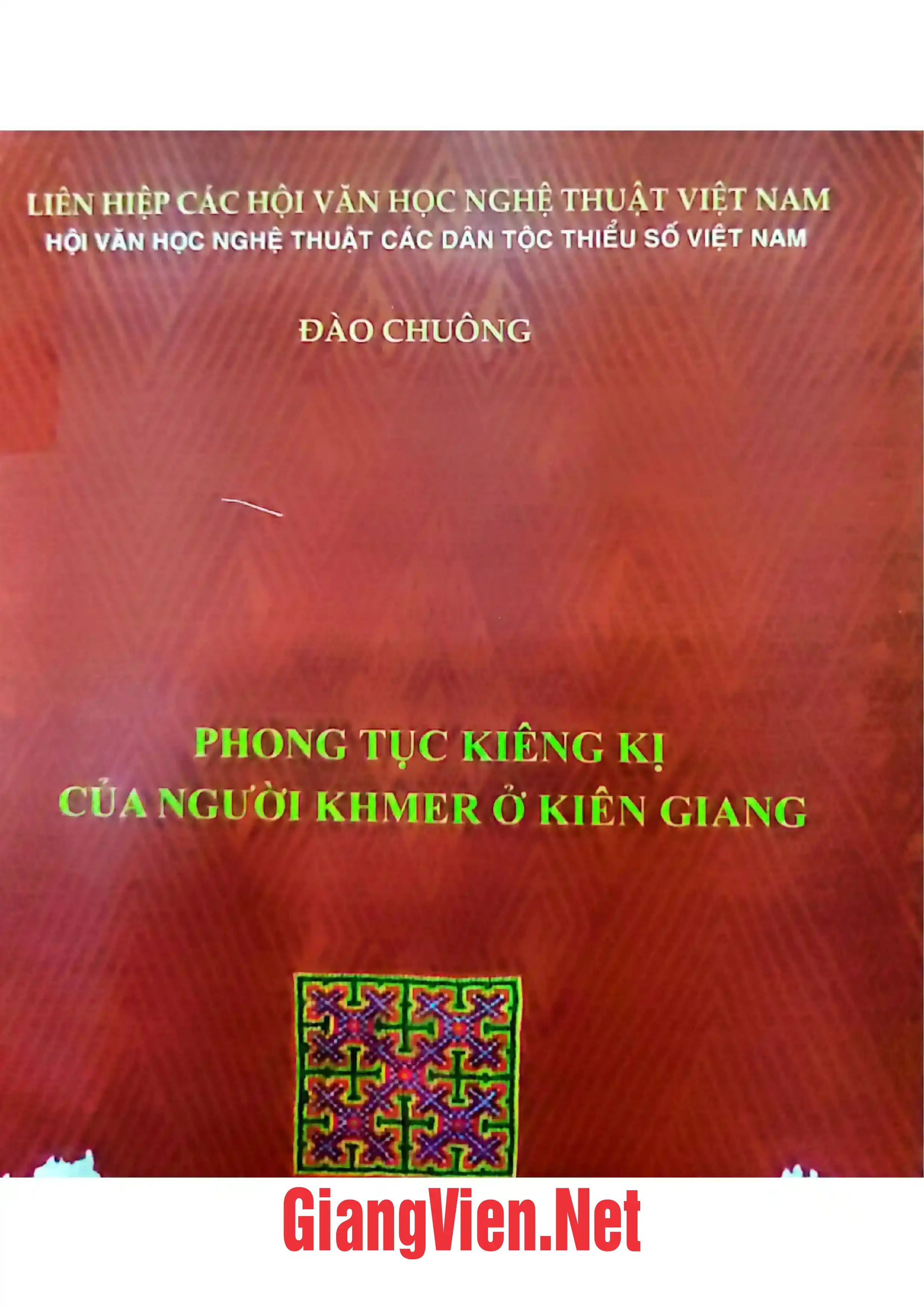 Ảnh bìa của Phong tục kiêng kỵ của người Khmer ở Kiên Giang