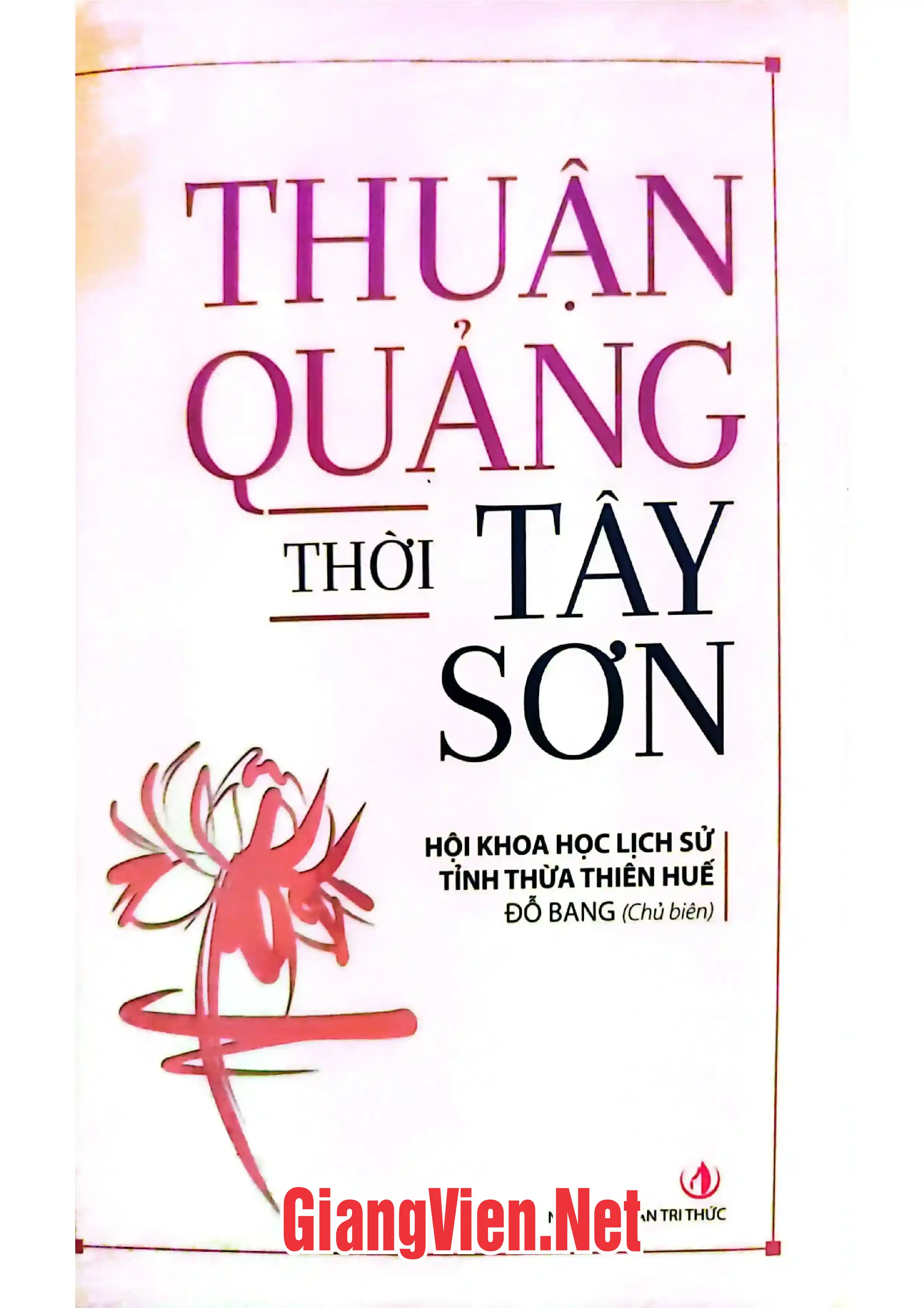 Ảnh bìa của Thuận Quảng thời Tây Sơn