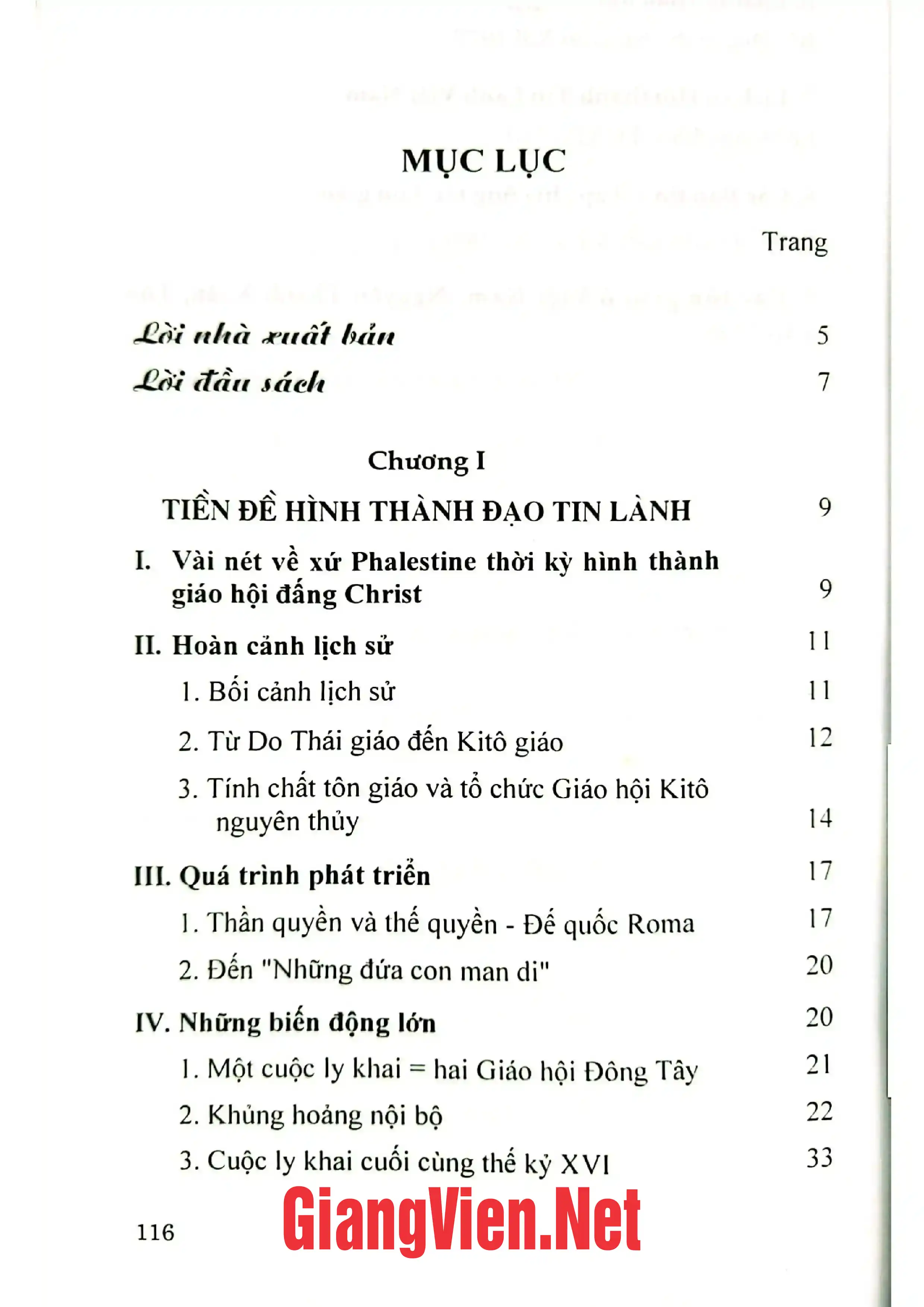 Ảnh minh họa nội dung cuốn sách: Đạo Tin Lành - Tri thức cơ bản