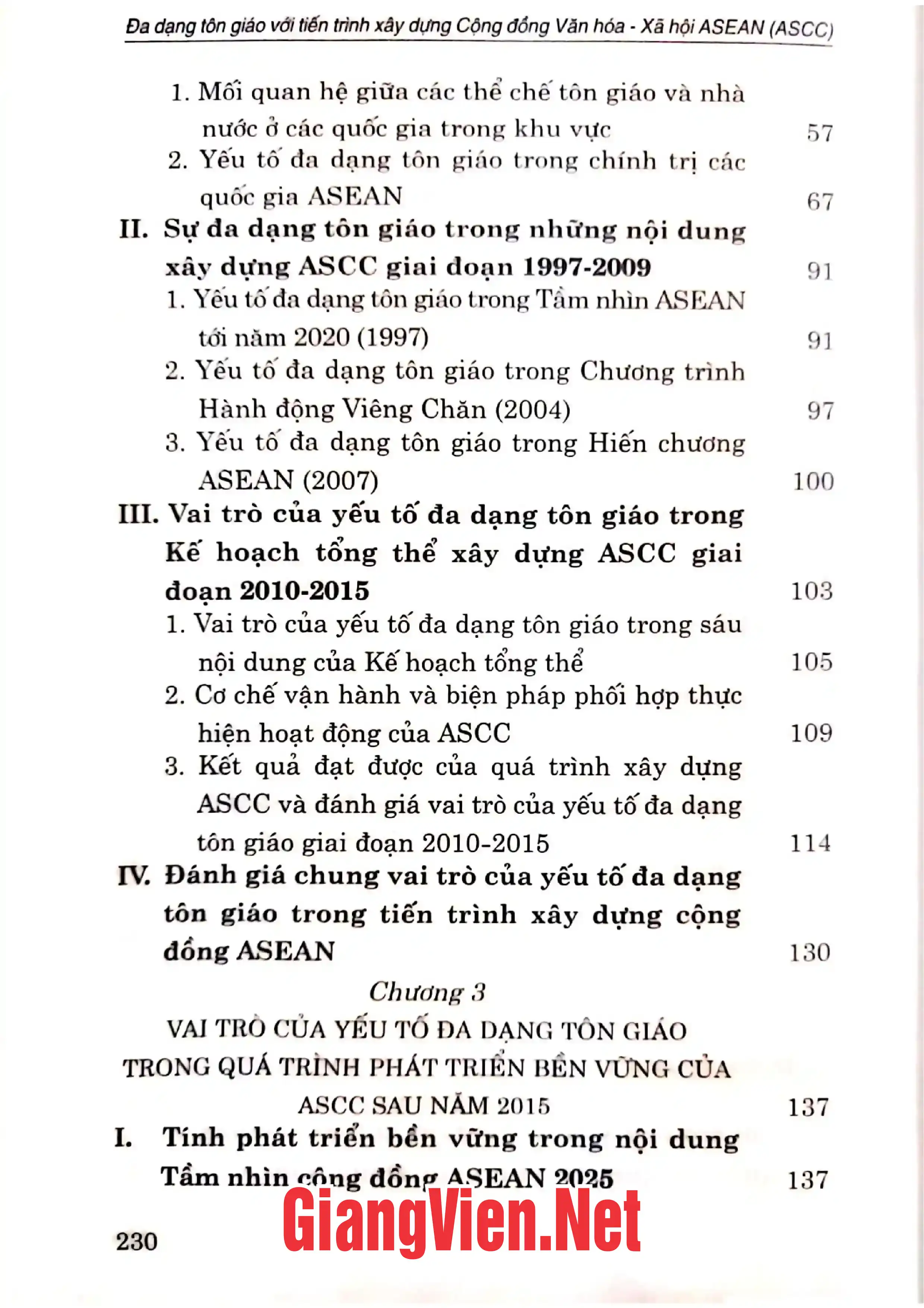 Ảnh minh họa nội dung cuốn sách: Da dạng tôn giáo với tiến hành xây dựng cộng đồng văn hóa - xã hội Asean ASCC