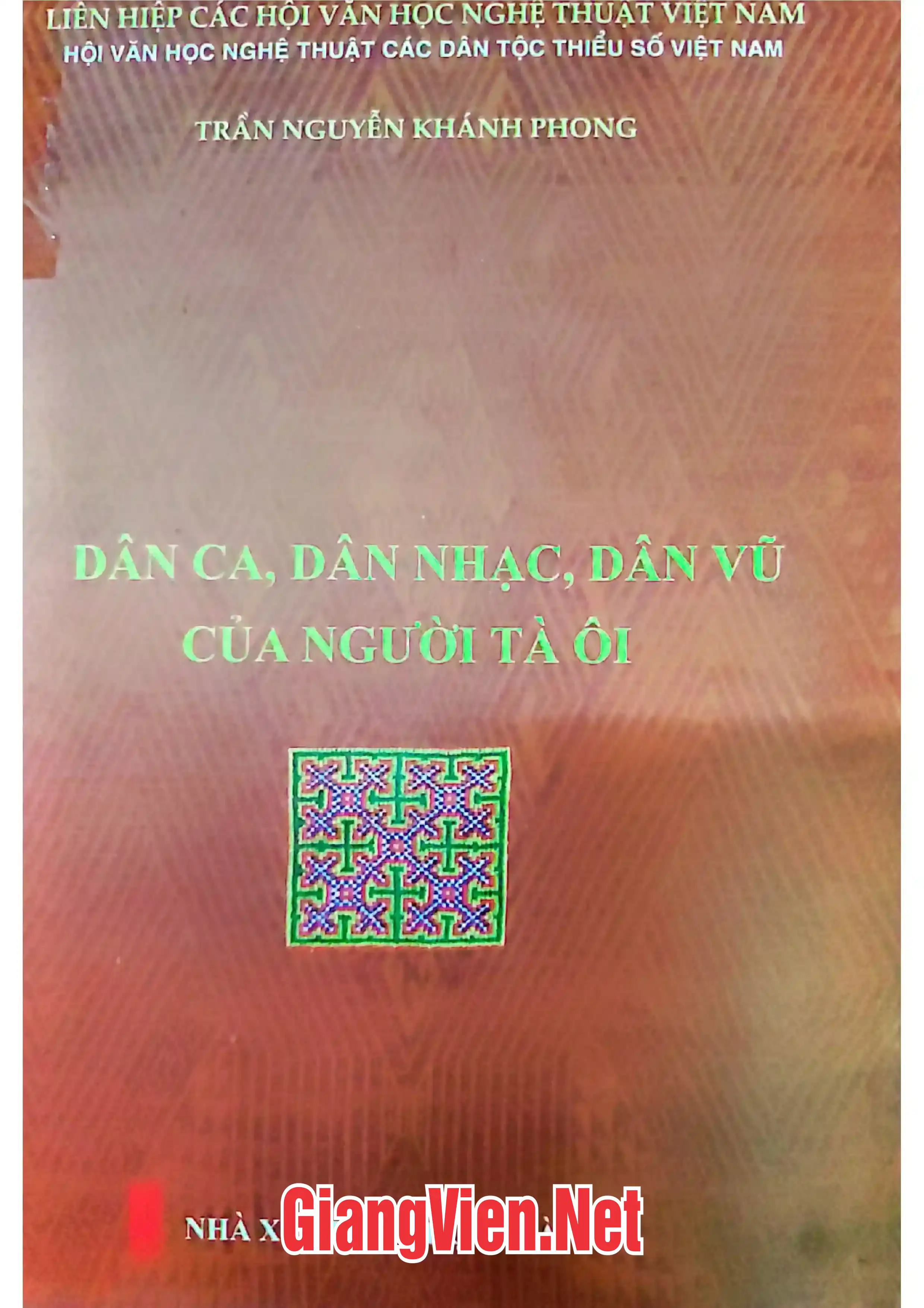 Ảnh bìa của Dân ca, dân nhạc, dân vũ của người Tà Ôi