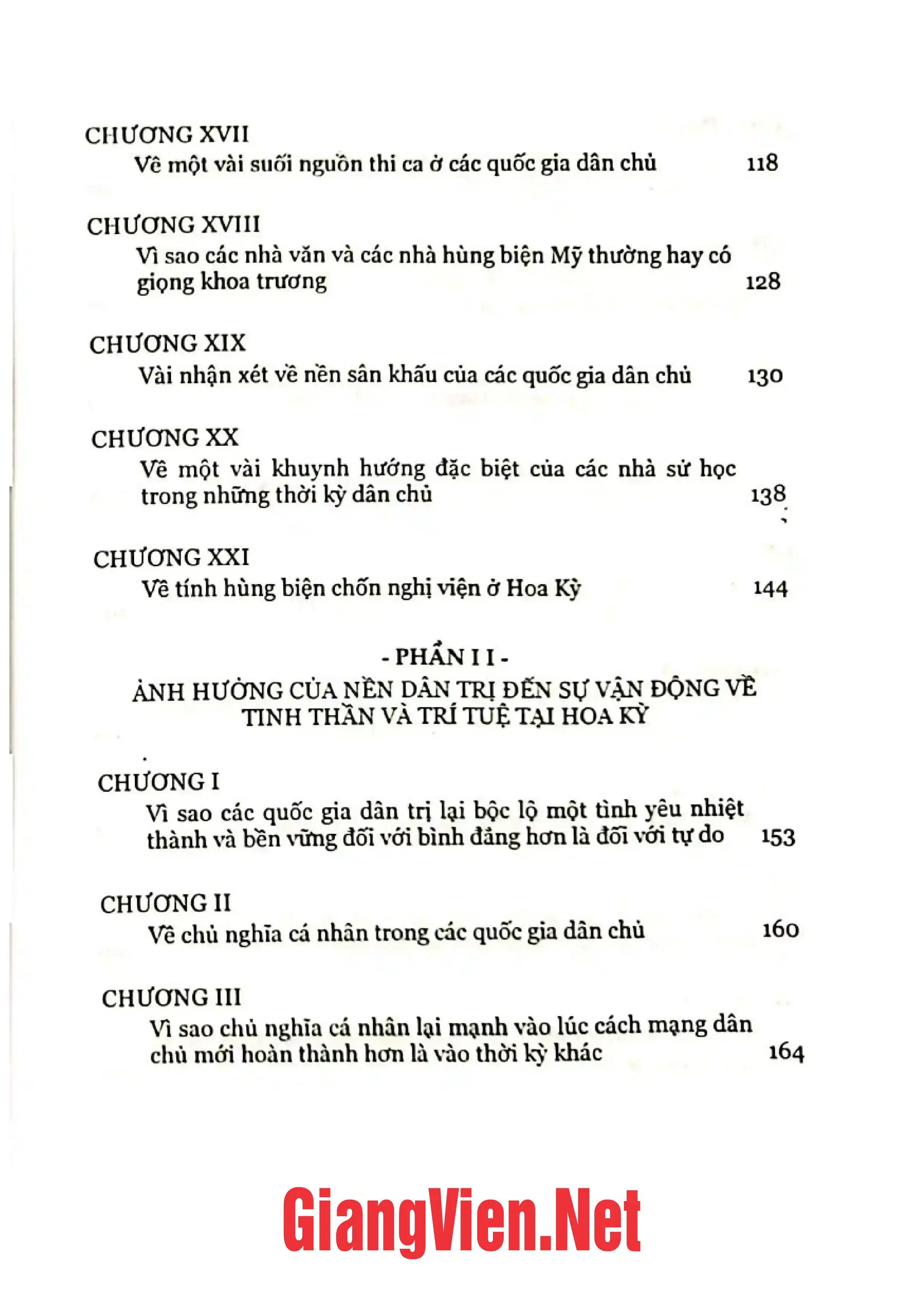 Ảnh minh họa nội dung cuốn sách: Nền dân trị Mỹ, Tập 2