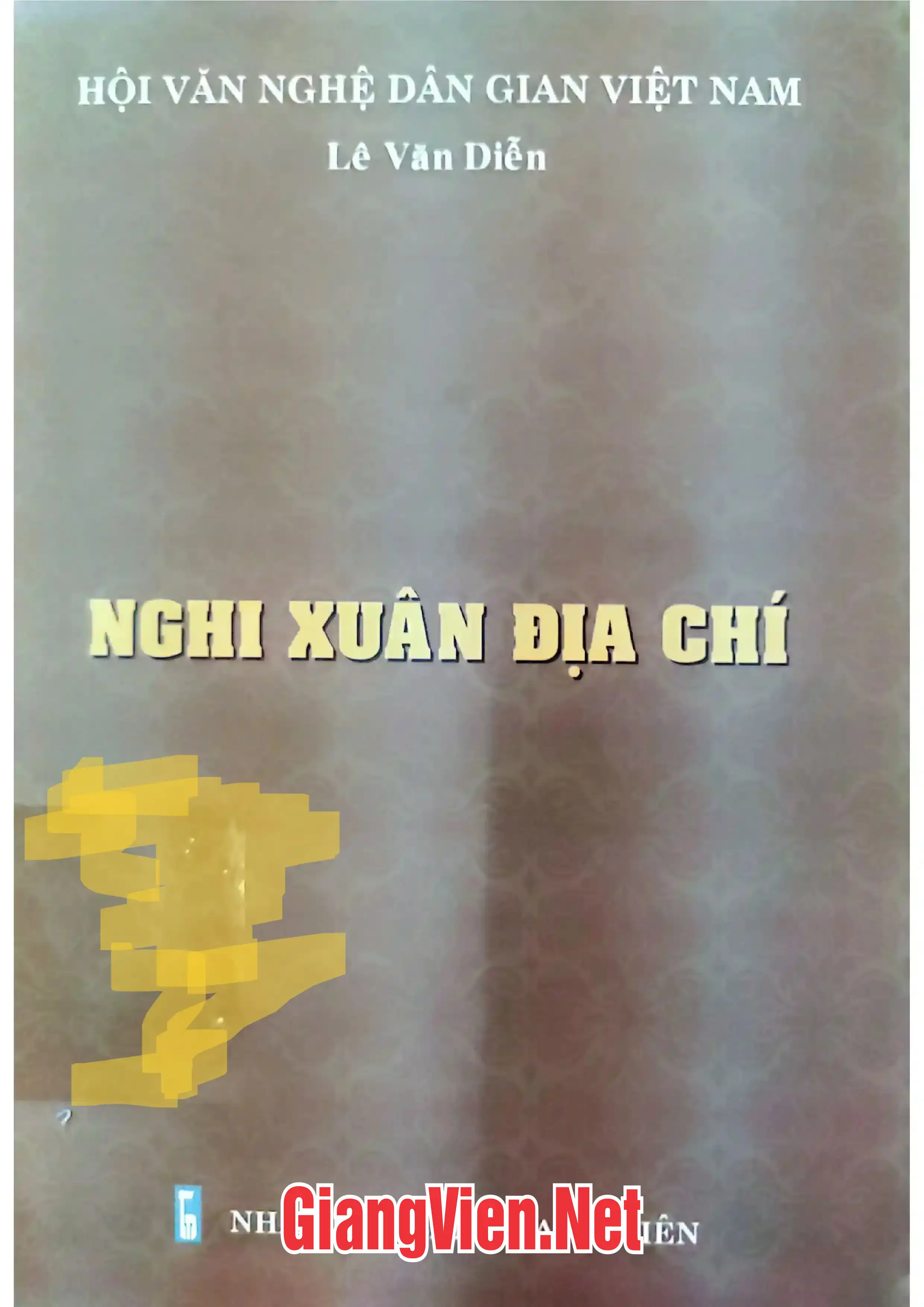 Ảnh bìa của Nghi Xuân địa chí