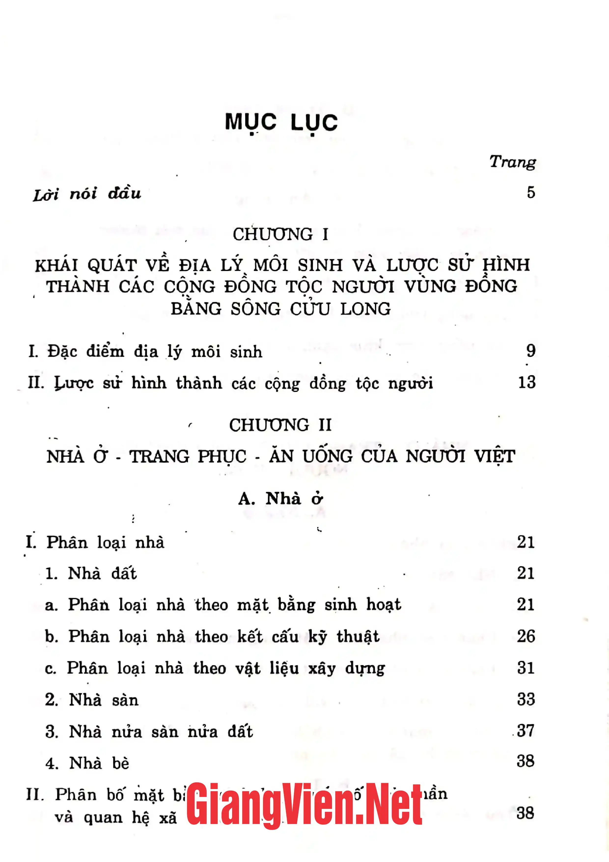 Trang bìa chính thức sách Nhà ở trang phục - ăn uống của các dân tộc vùng đồng bằng sông Cửu Long