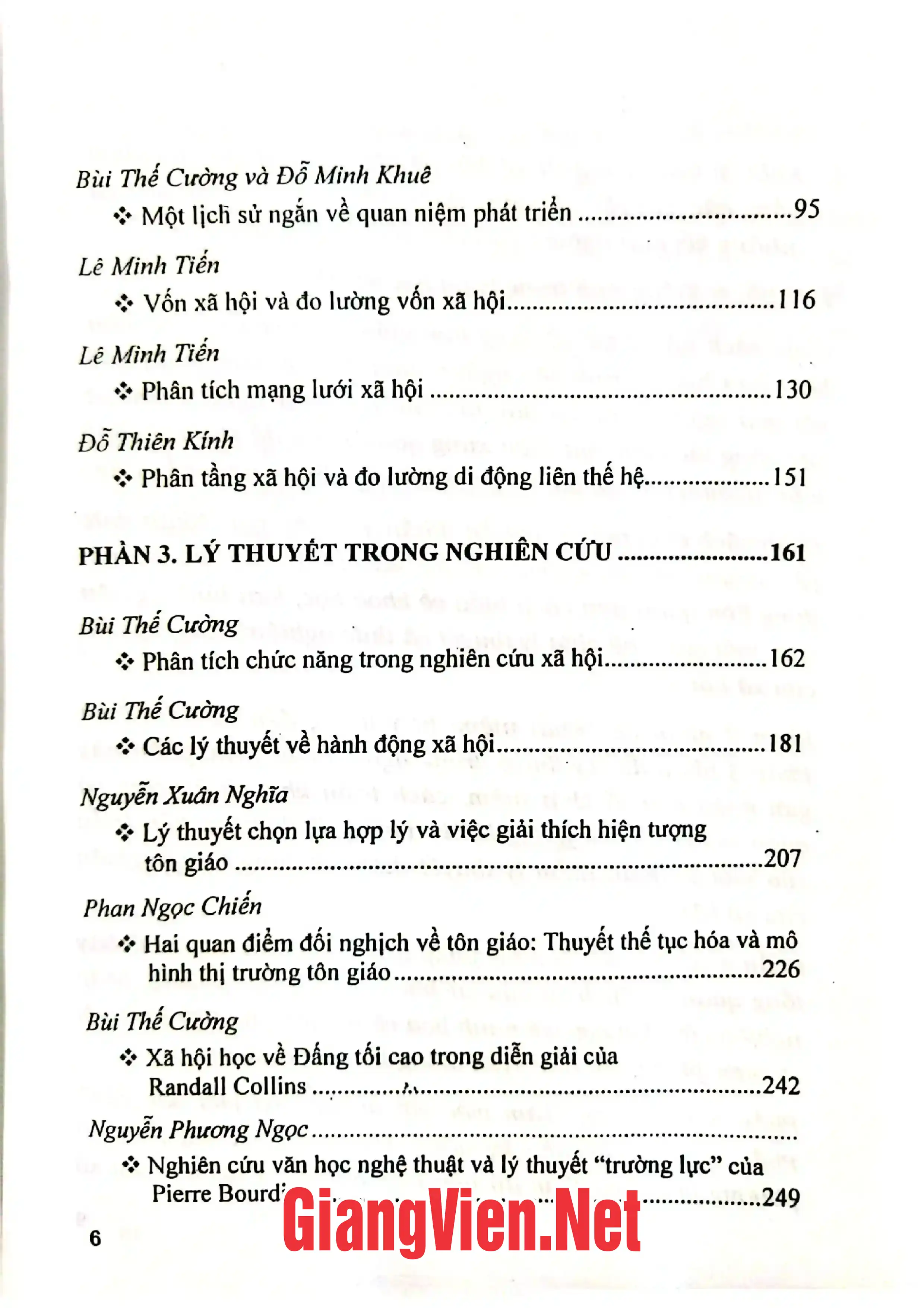 Mục lục chi tiết trang 1 sách Phương pháp nghiên cứu xã hội và lịch sử