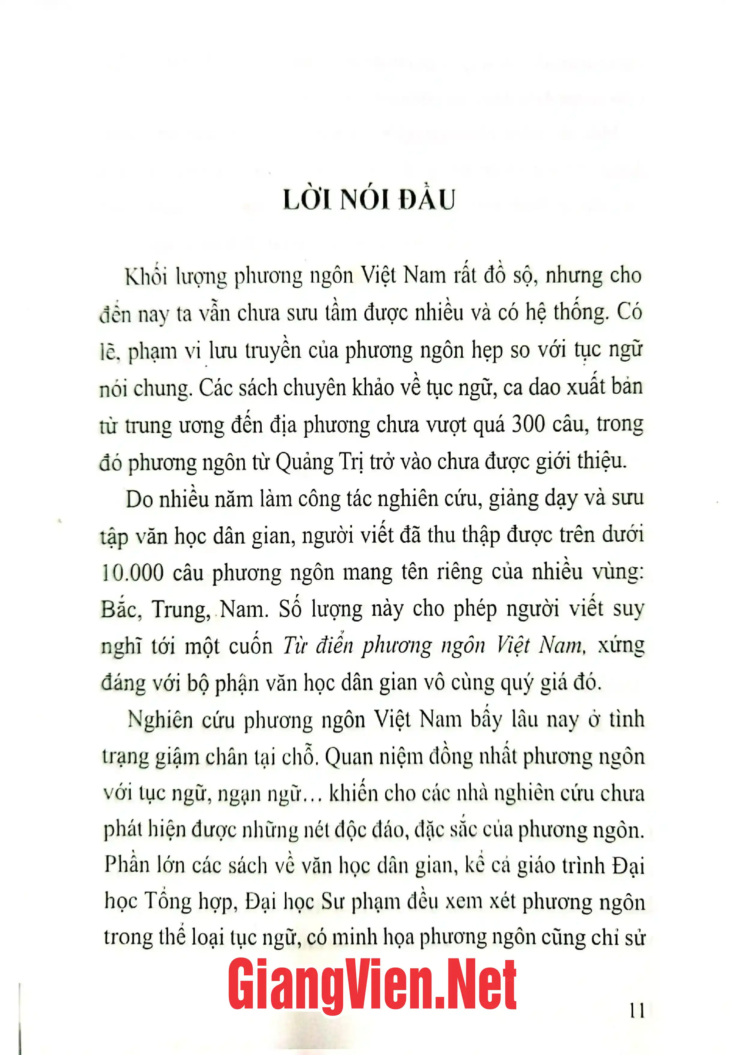 Trang bìa chính thức sách Từ điển phương ngôn Việt Nam