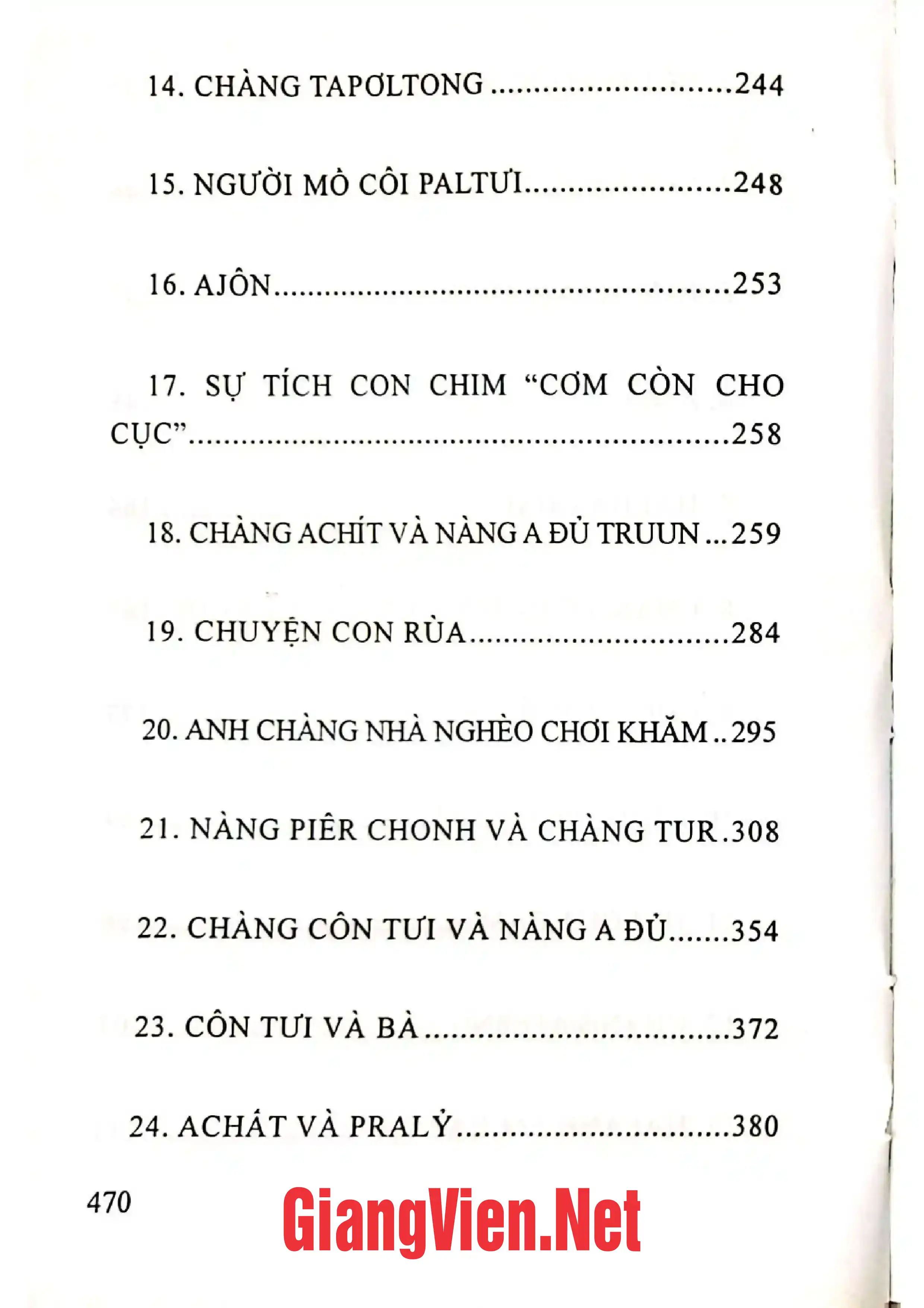 Nội dung mục lục và hình ảnh sách Văn hóa truyền thống và truyện cổ của người Pa-Hi ở Thừa Thiên Huế - Trang 5