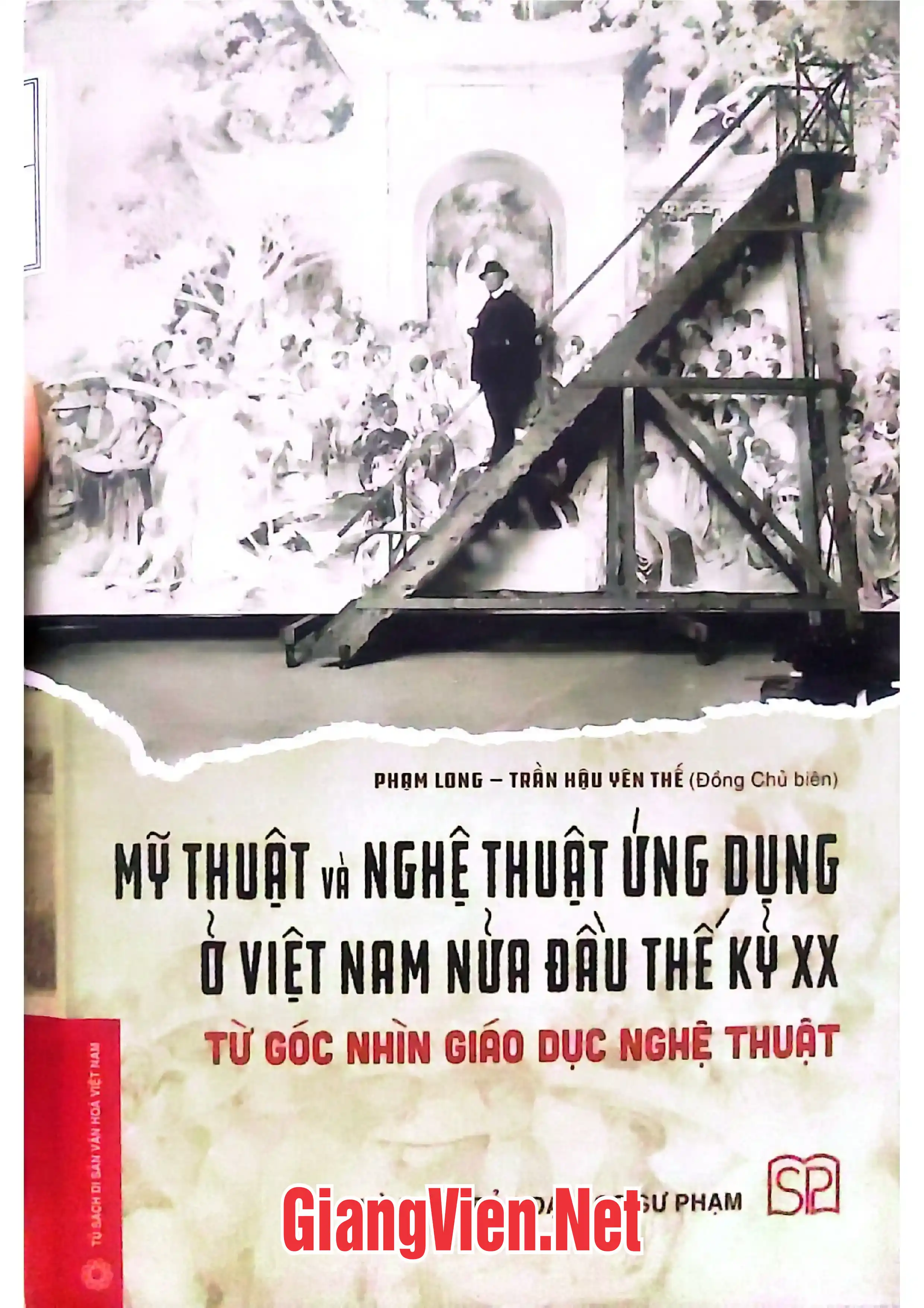 Ảnh bìa của Mỹ thuật và nghệ thuật ứng dụng ở Việt Nam nửa đầu thế kỷ XX từ góc nhìn giáo dục nghệ thuật