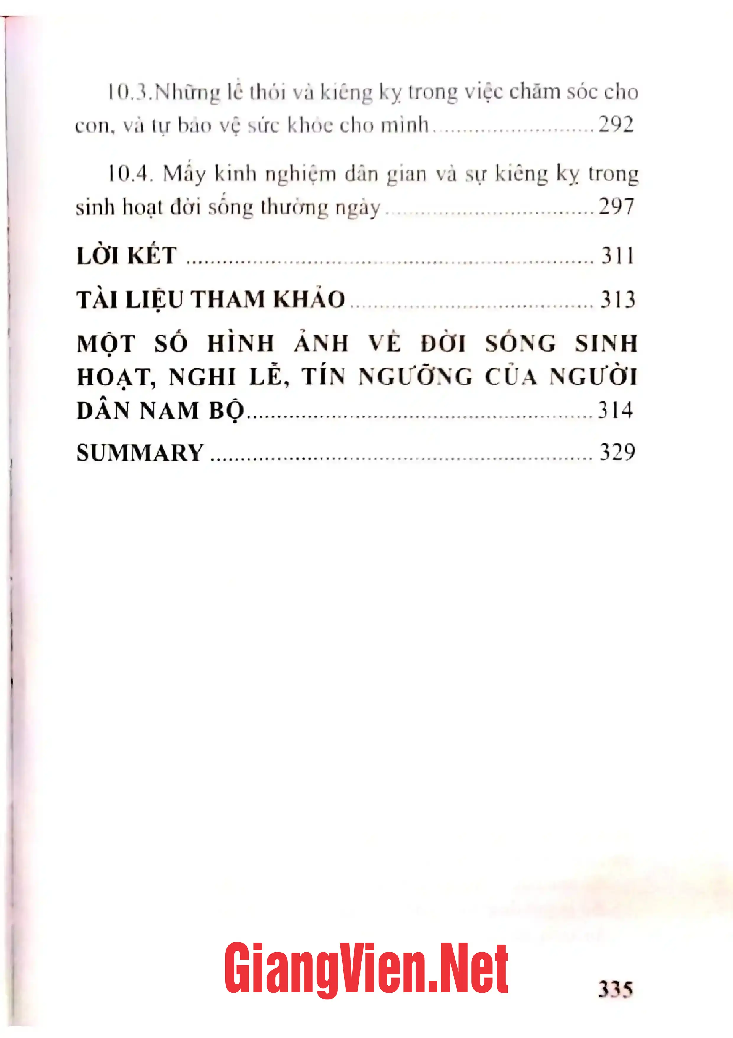 Nội dung trang phụ bản giới thiệu sách Lễ cúng lúa mới của người Chơ-Ro ở Đồng Nai