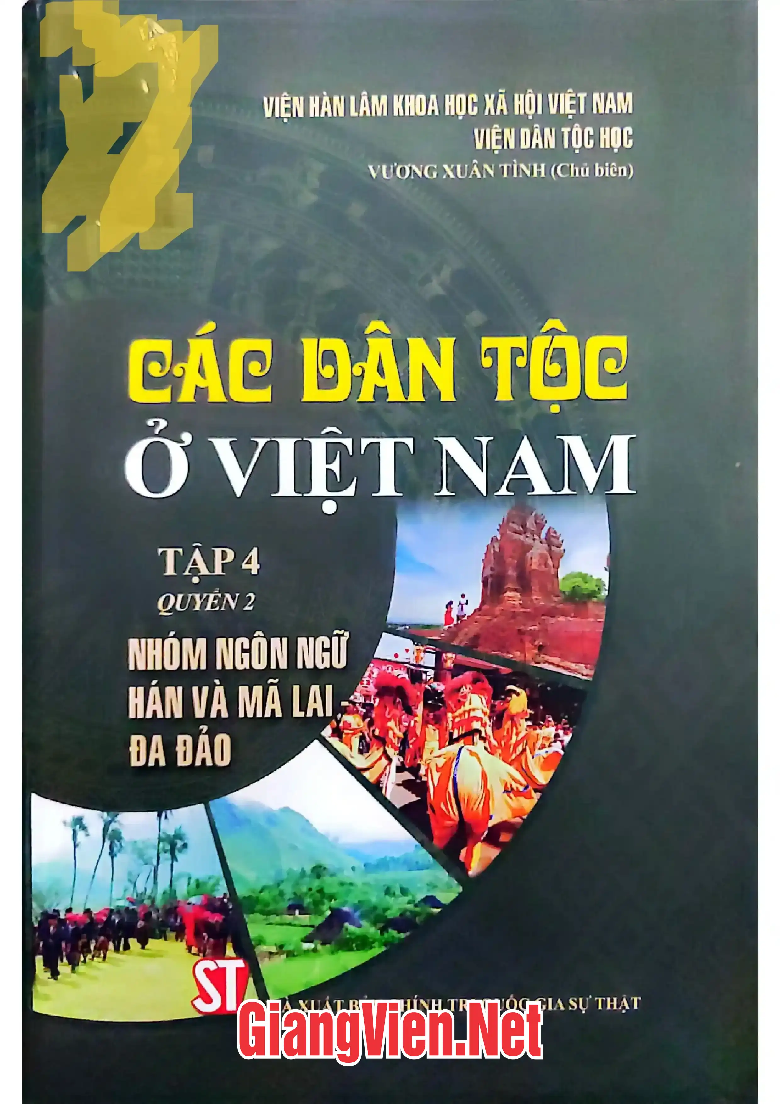 Ảnh bìa của Các dân tộc ở Việt Nam Tập 4 quyển 2 Nhóm ngôn ngữ Hà và Mã Lai Đa Đảo