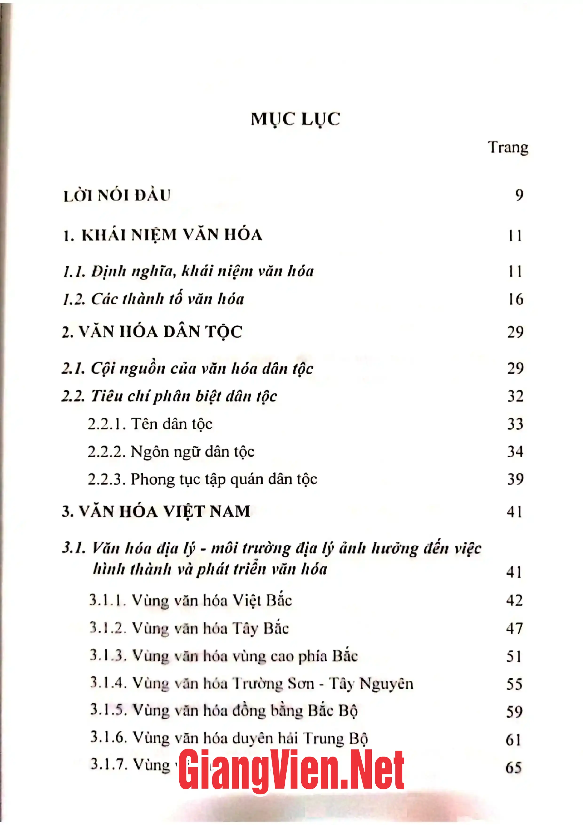 Trang bìa chính thức sách Văn hóa dân tộc Văn hóa Việt Nam