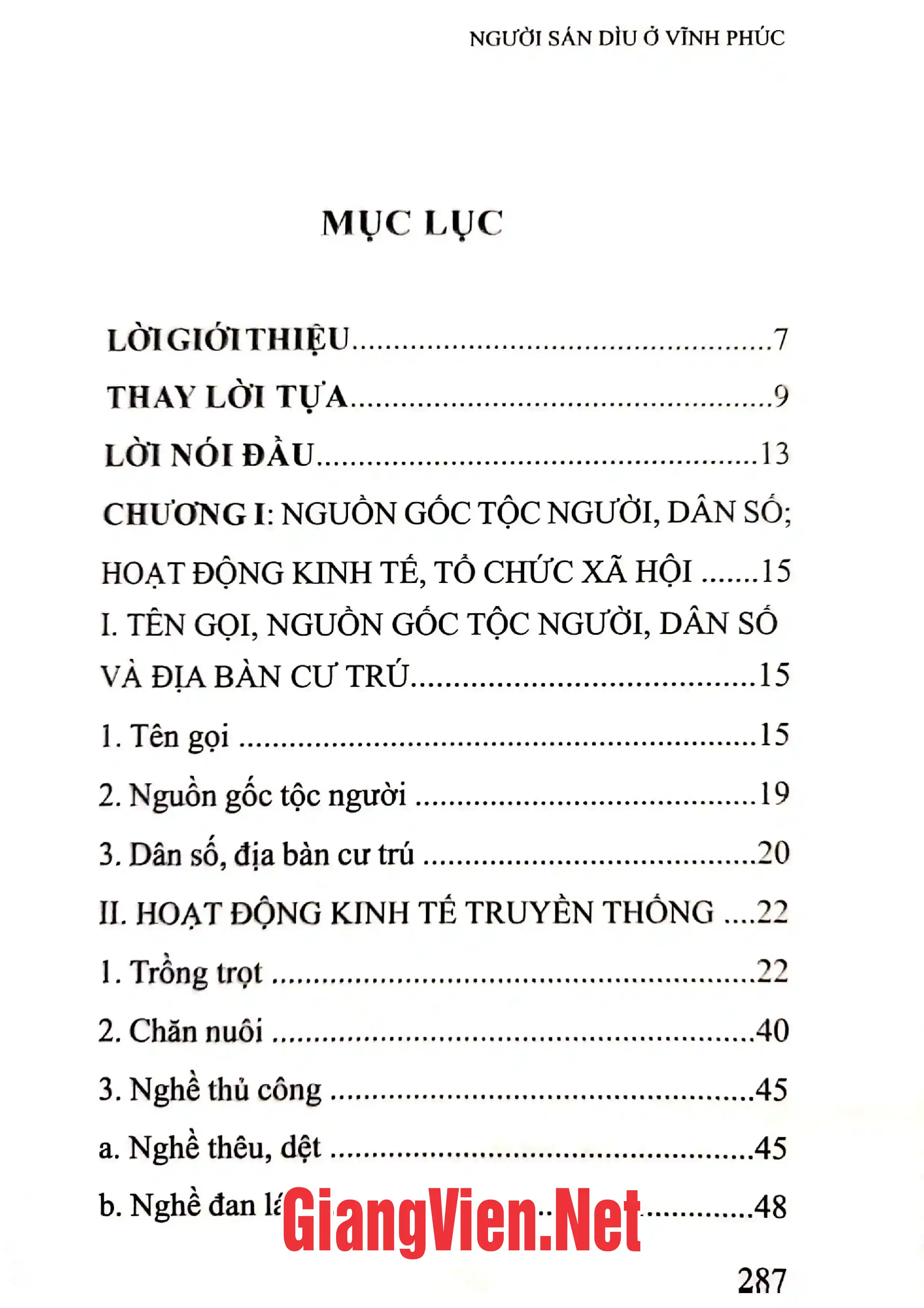 Trang bìa chính thức sách Người Sắn Dìu ở Vĩnh Phúc