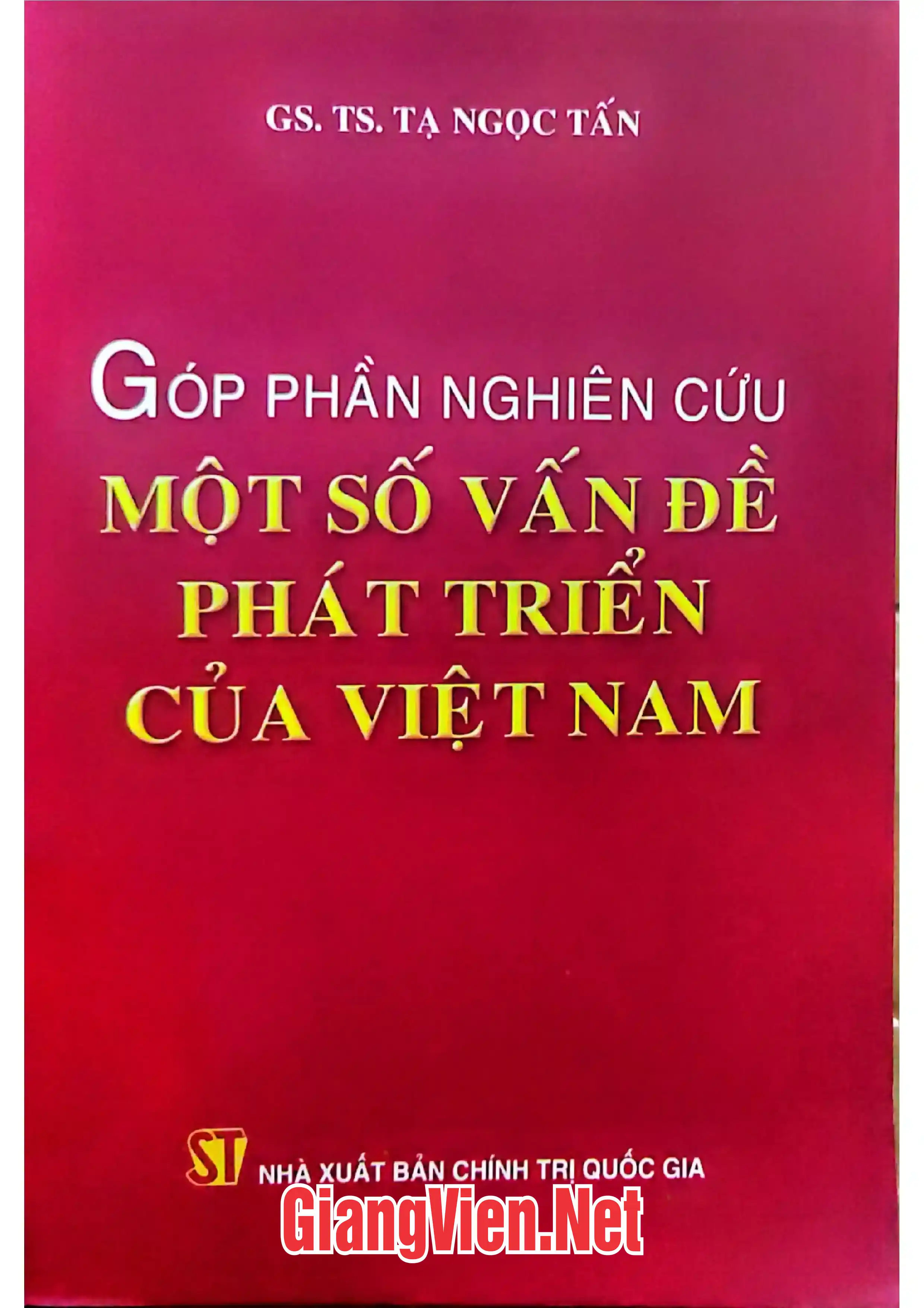Ảnh bìa của Góp phần nghiên cứu một số vấn đề phát triển của Việt Nam
