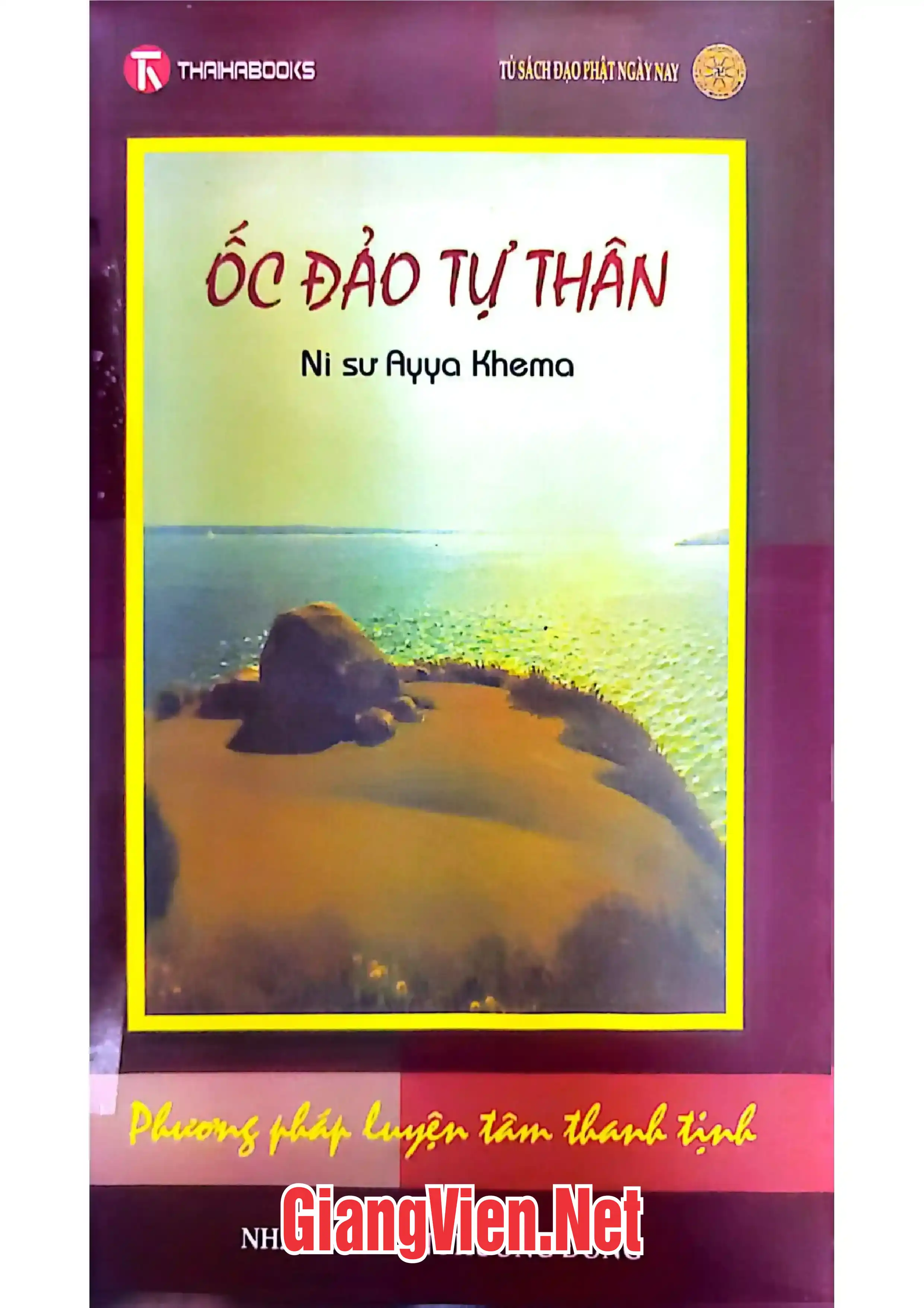 Ảnh bìa của ốc đảo tự thân phương pháp luyện tâm thanh tịnh