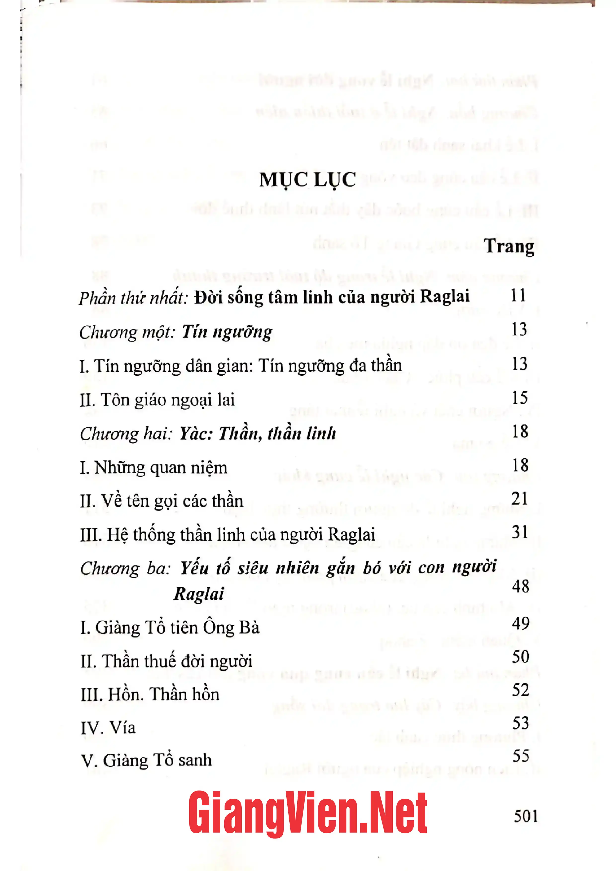 Trang bìa chính thức sách Nghi lễ vòng đời người vòng đời cây lúa của người Raglai