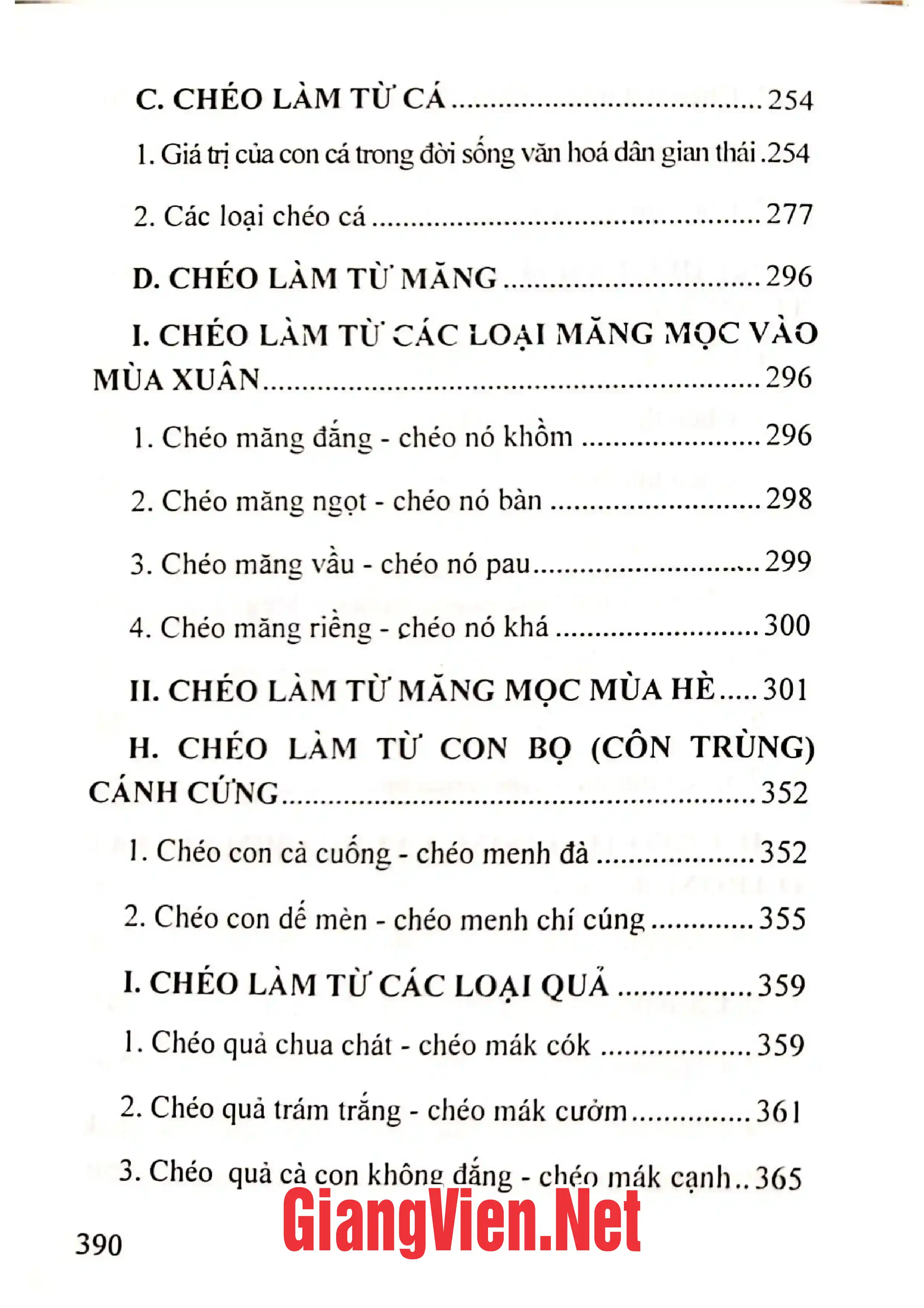 Mục lục chi tiết trang 3 sách Văn hóa chéo của người Thái Đen ở Mường Thanh Tỉnh Điện Biên
