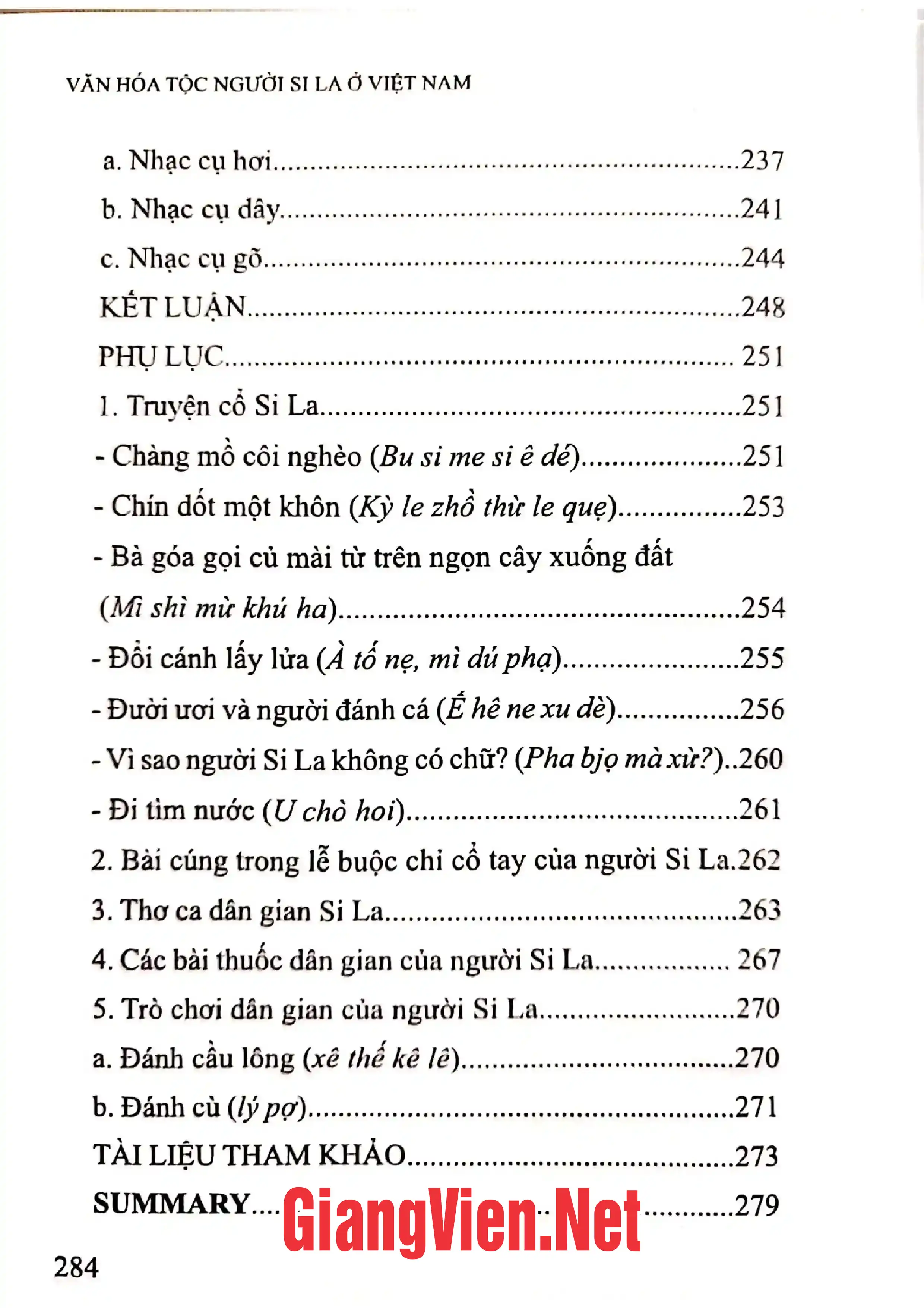 Ảnh minh họa nội dung cuốn sách: Văn hóa tộc người Si La ở Việt Nam