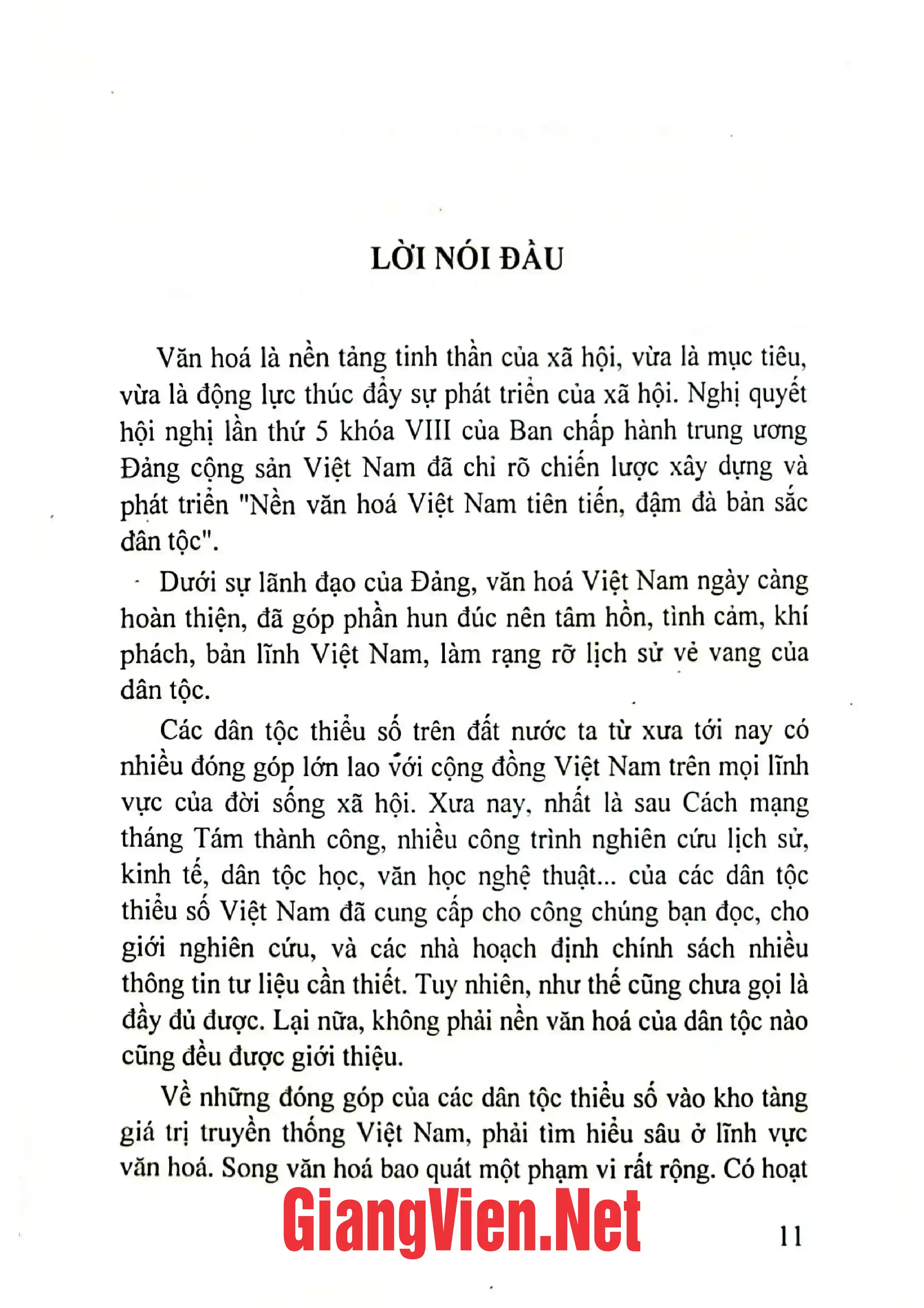 Mục lục chi tiết trang 3 sách Văn hóa dân tộc Cống