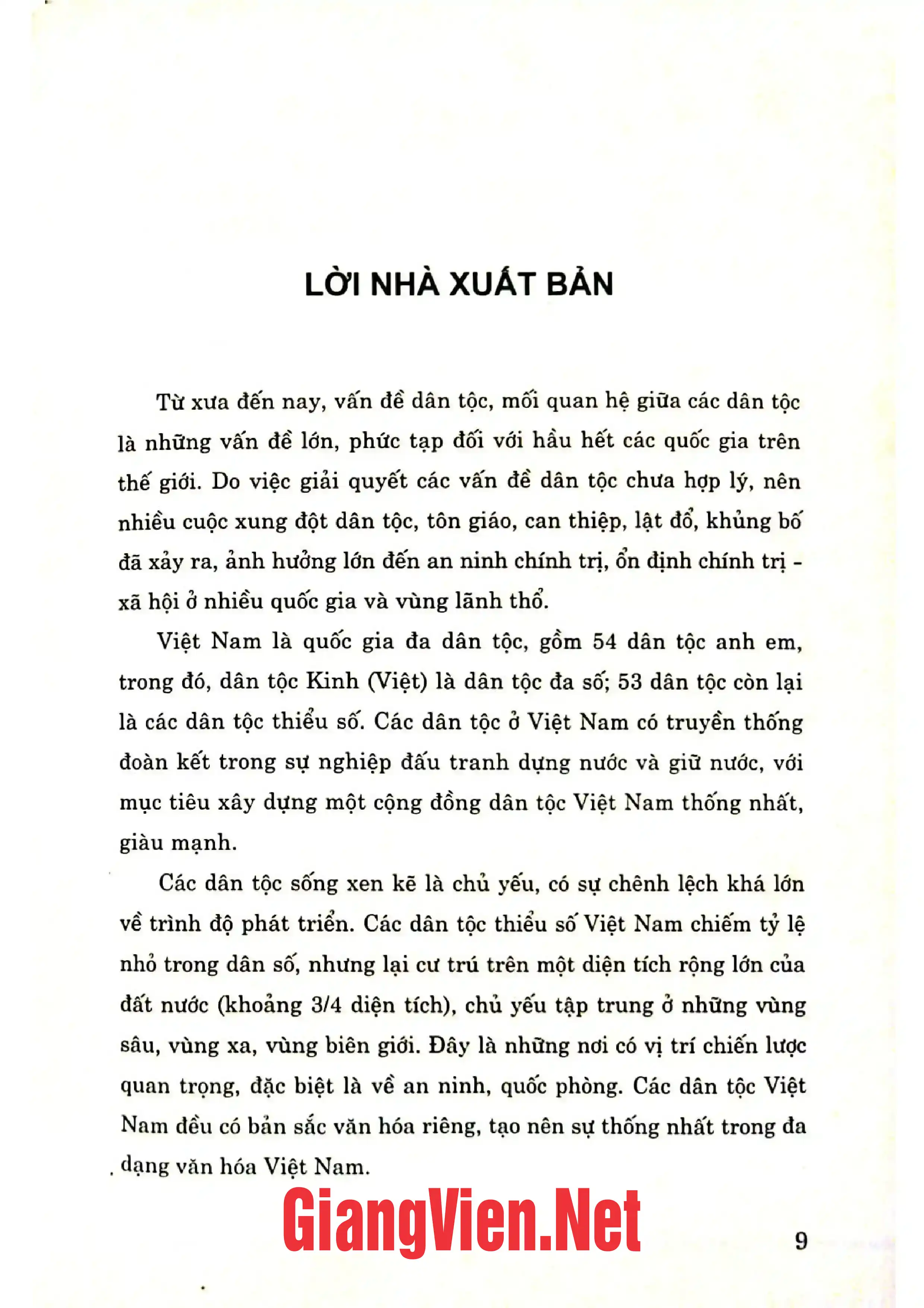 Nội dung trang phụ bản giới thiệu sách Các dân tộc ở Việt Nam - Tập 1: Nhóm ngôn ngữ Việt - Mường